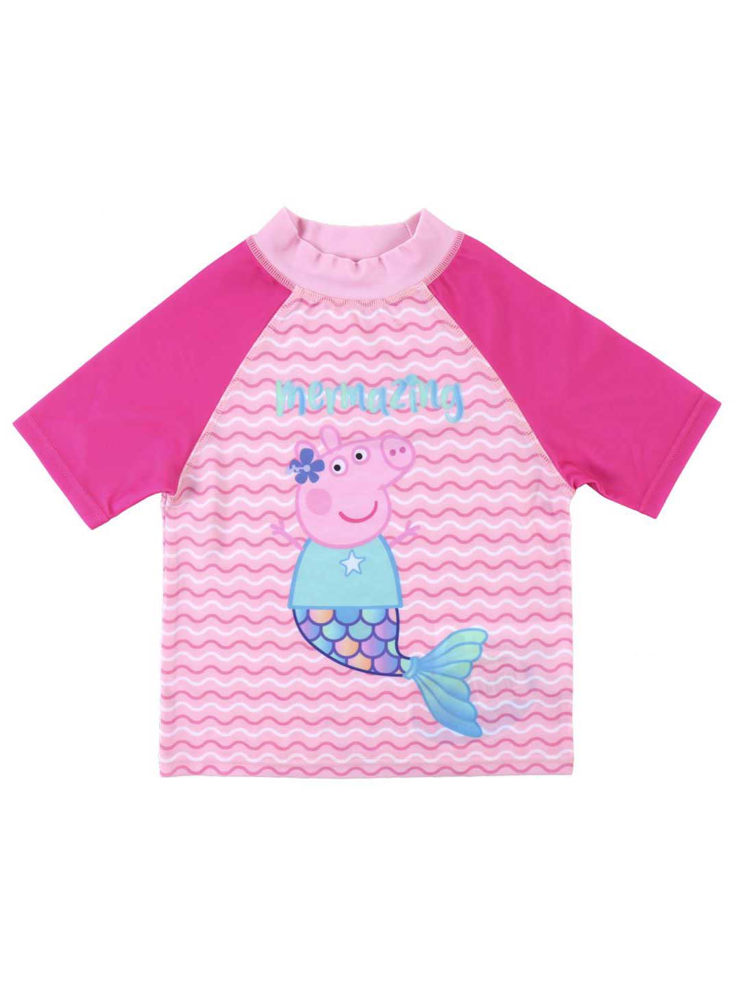 Tricou baie cu protectie Uv Peppa Pig