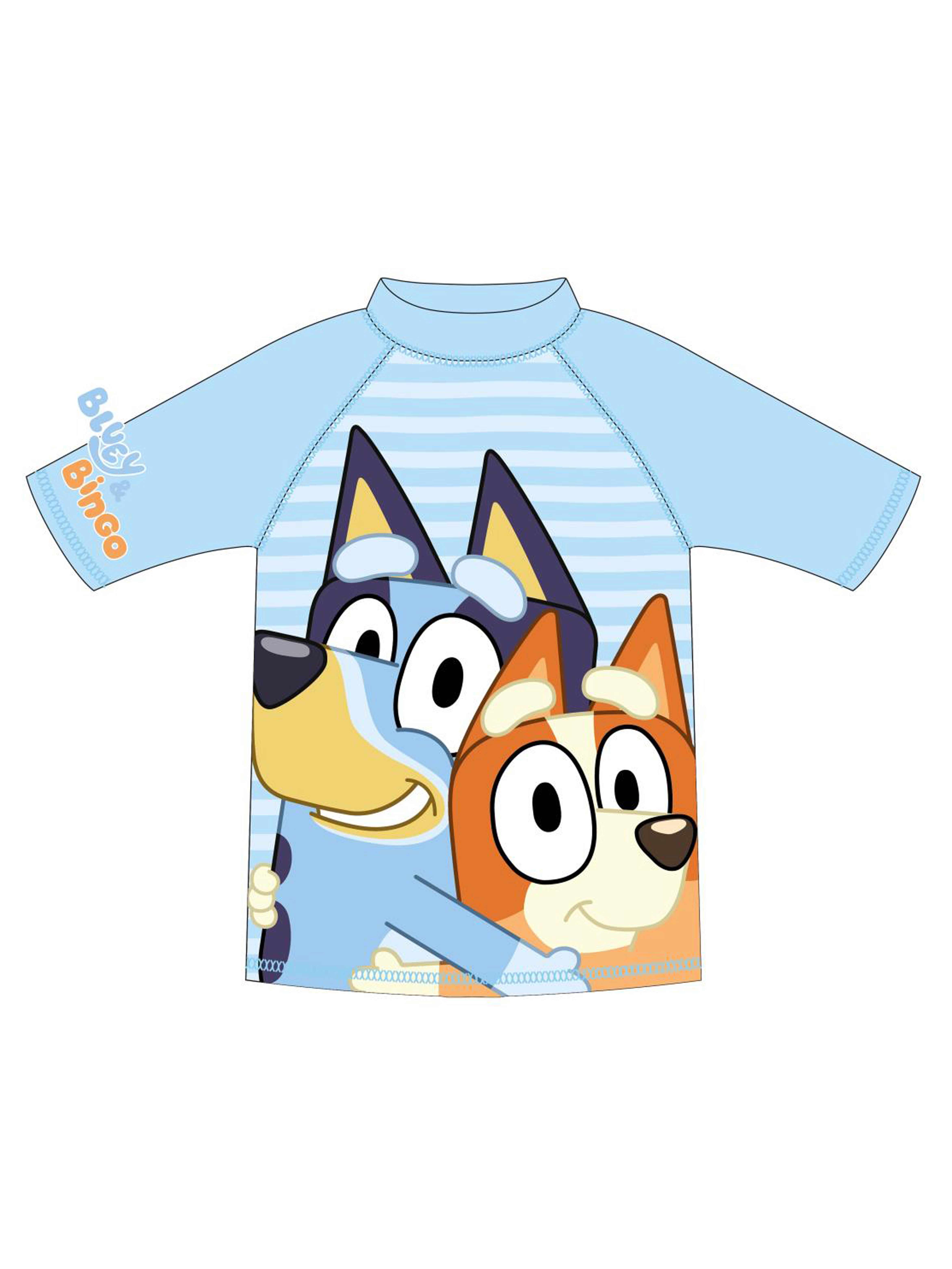 Tricou cu protectie uv Bluey