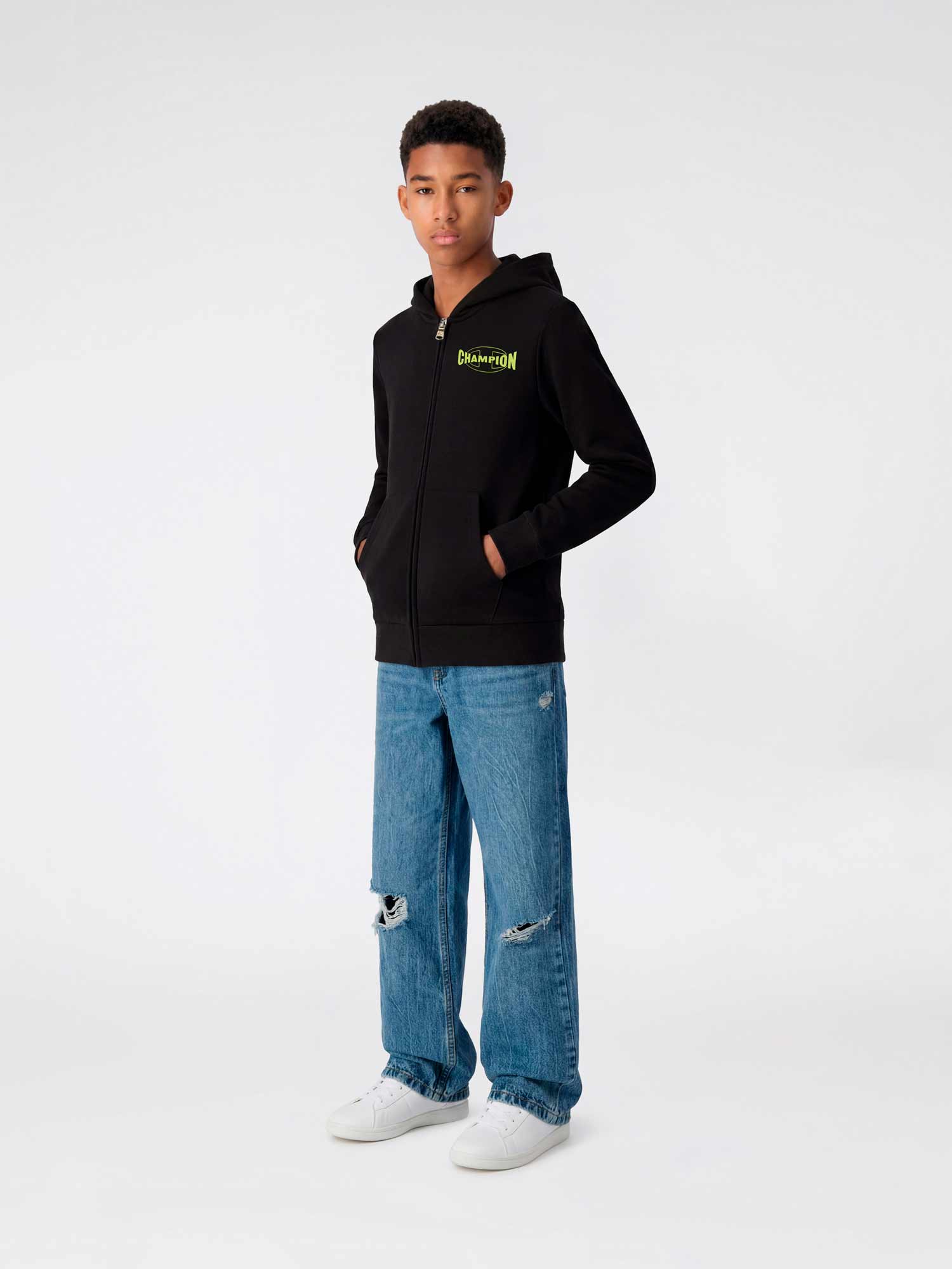 CHAMPION Суитшърт Hooded Full Zip Sweatshirt