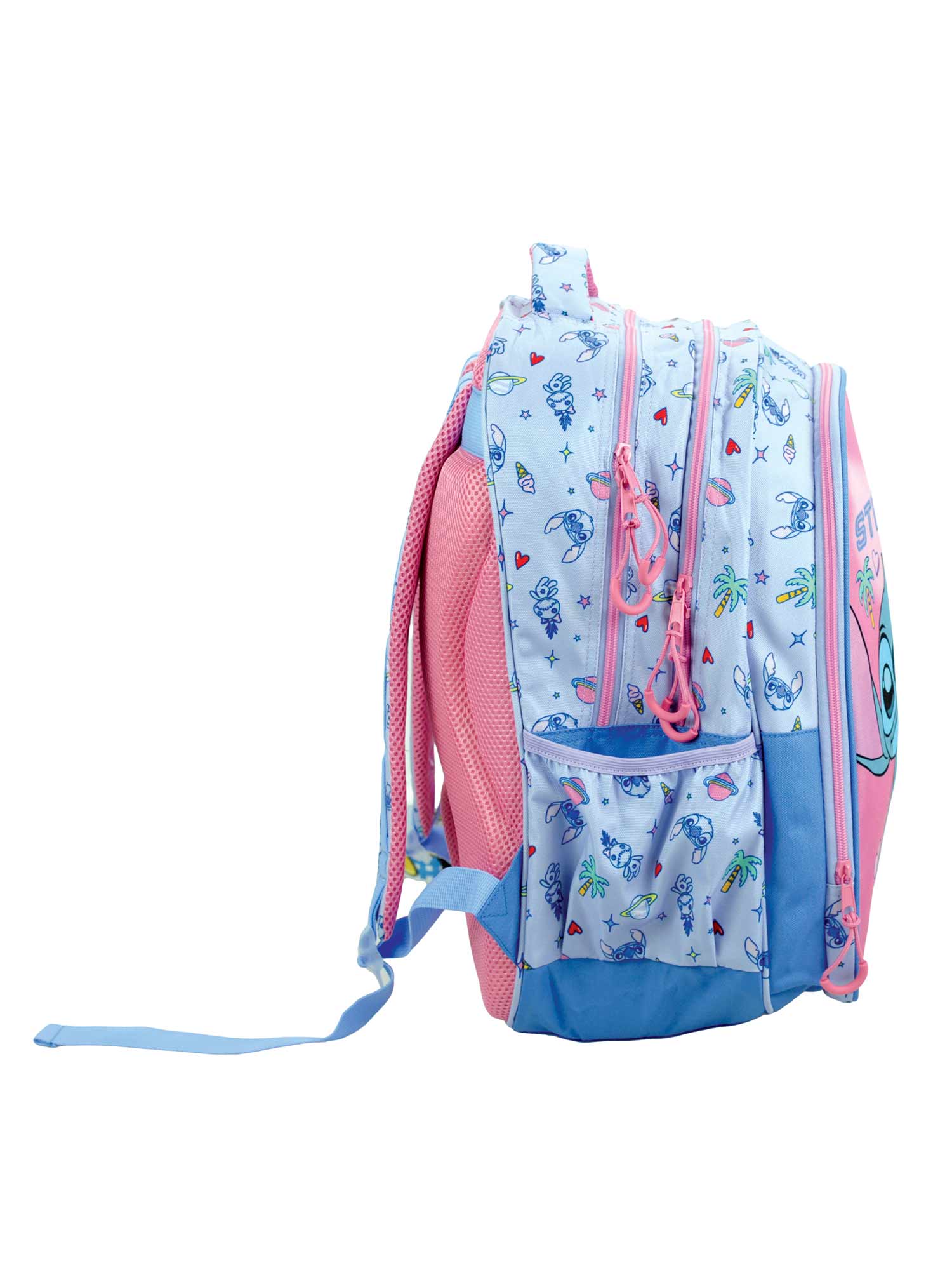 KIDS MOVIE HEROES Ученическа раница Stitch Tropical