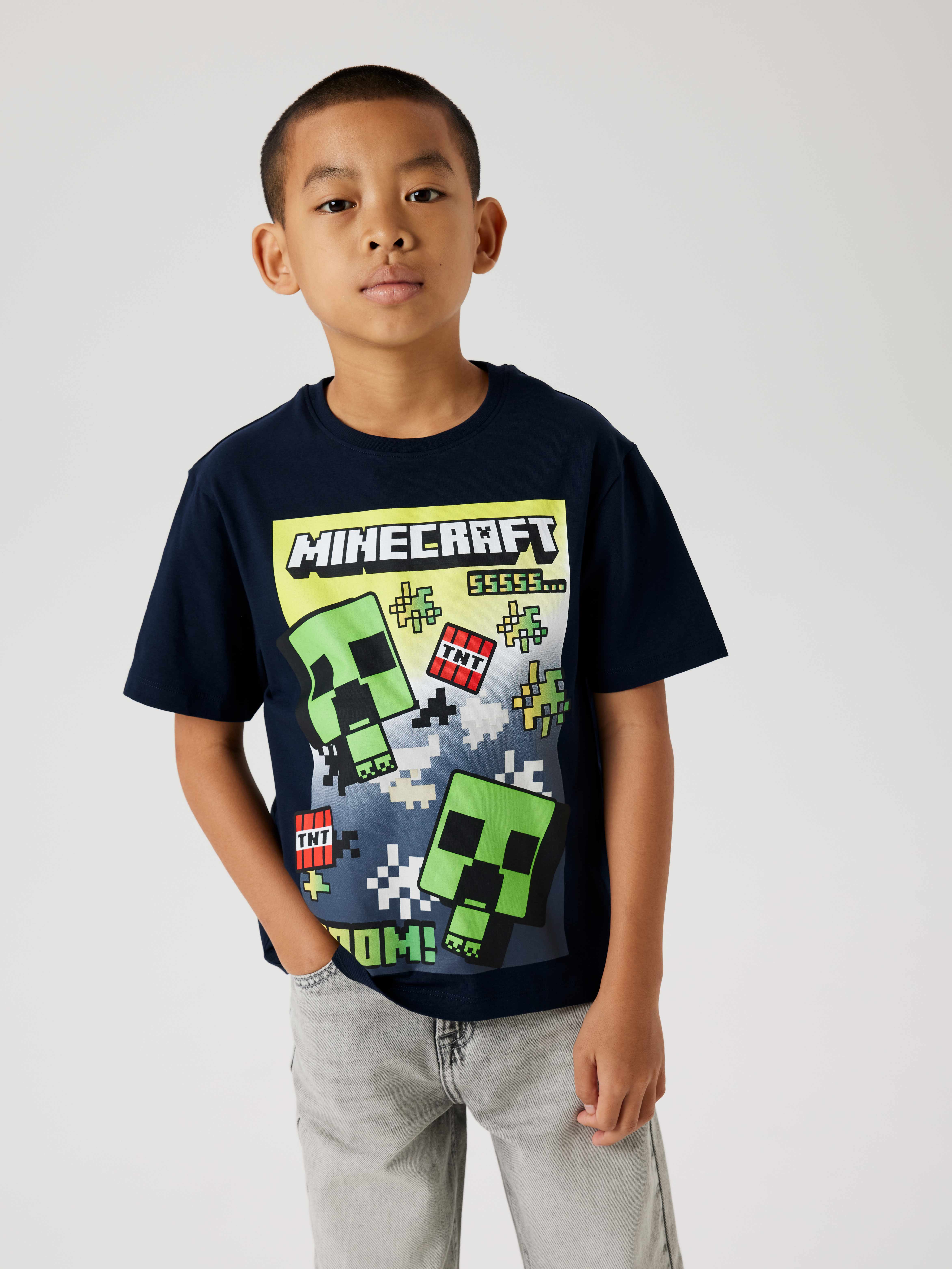 Tricou Nkmmus Minecraft Nreg Ss