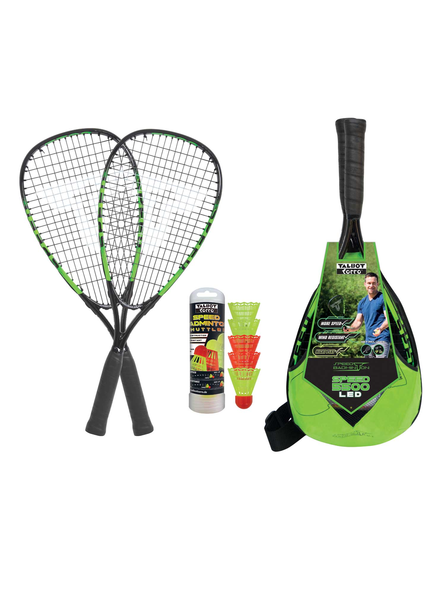 Set Speedbadminton Speed 5500 Led