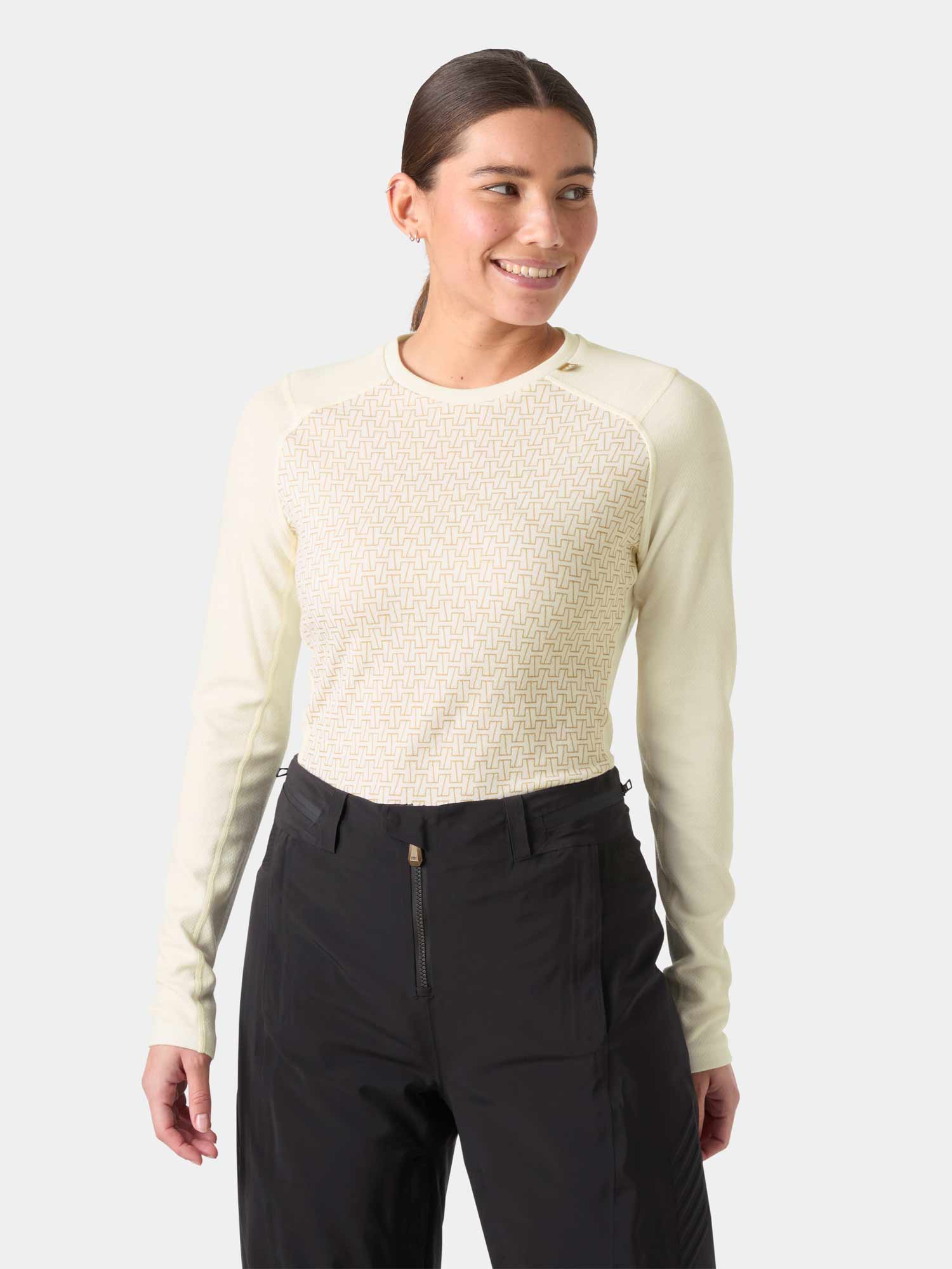 HELLY HANSEN Ισοθερμική Μπλούζα W LIFA MERINO MIDW GRA