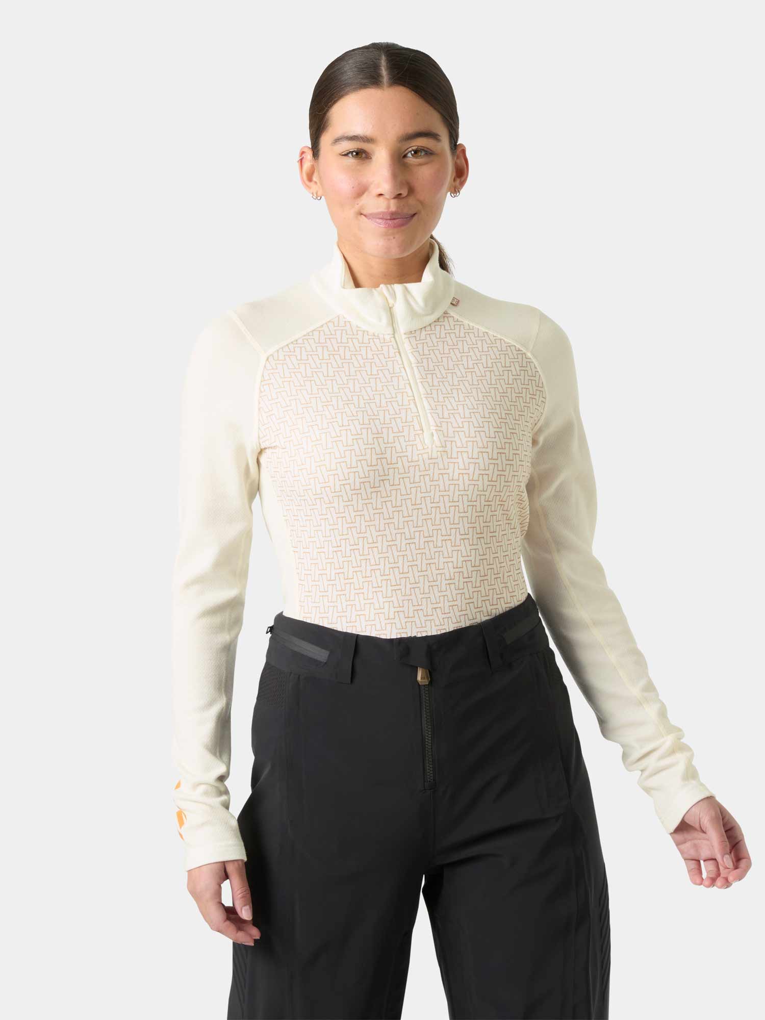Helly Hansen Bluza termica W Lifa Merino Midw Gra 1/2 Zip