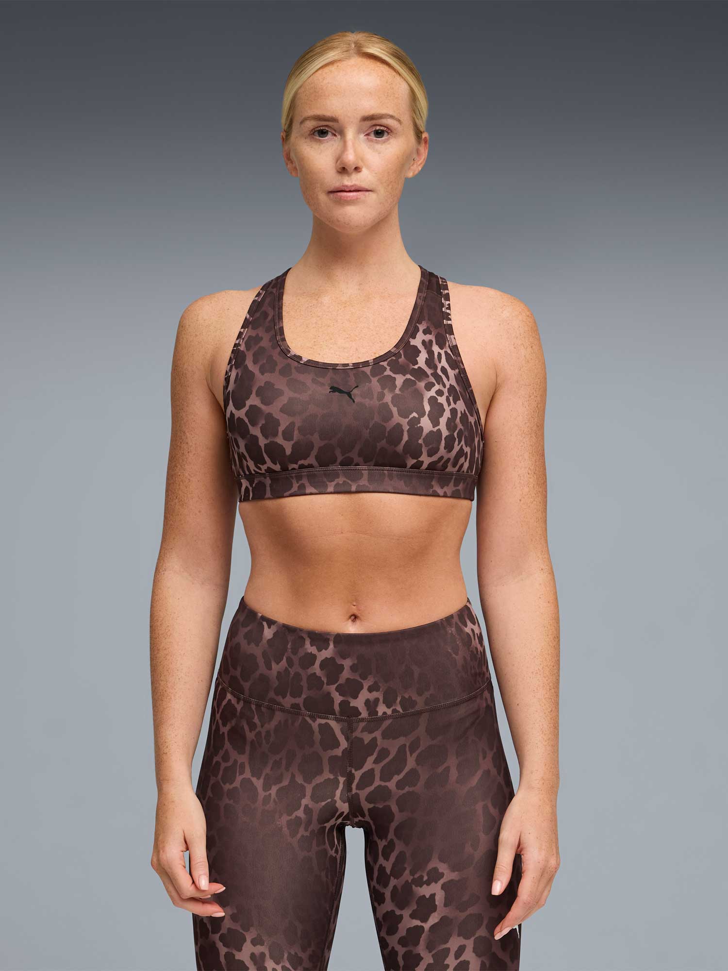 PUMA Спортен сутиен 4KEEPS Bra - Padded - Spotted Haze
