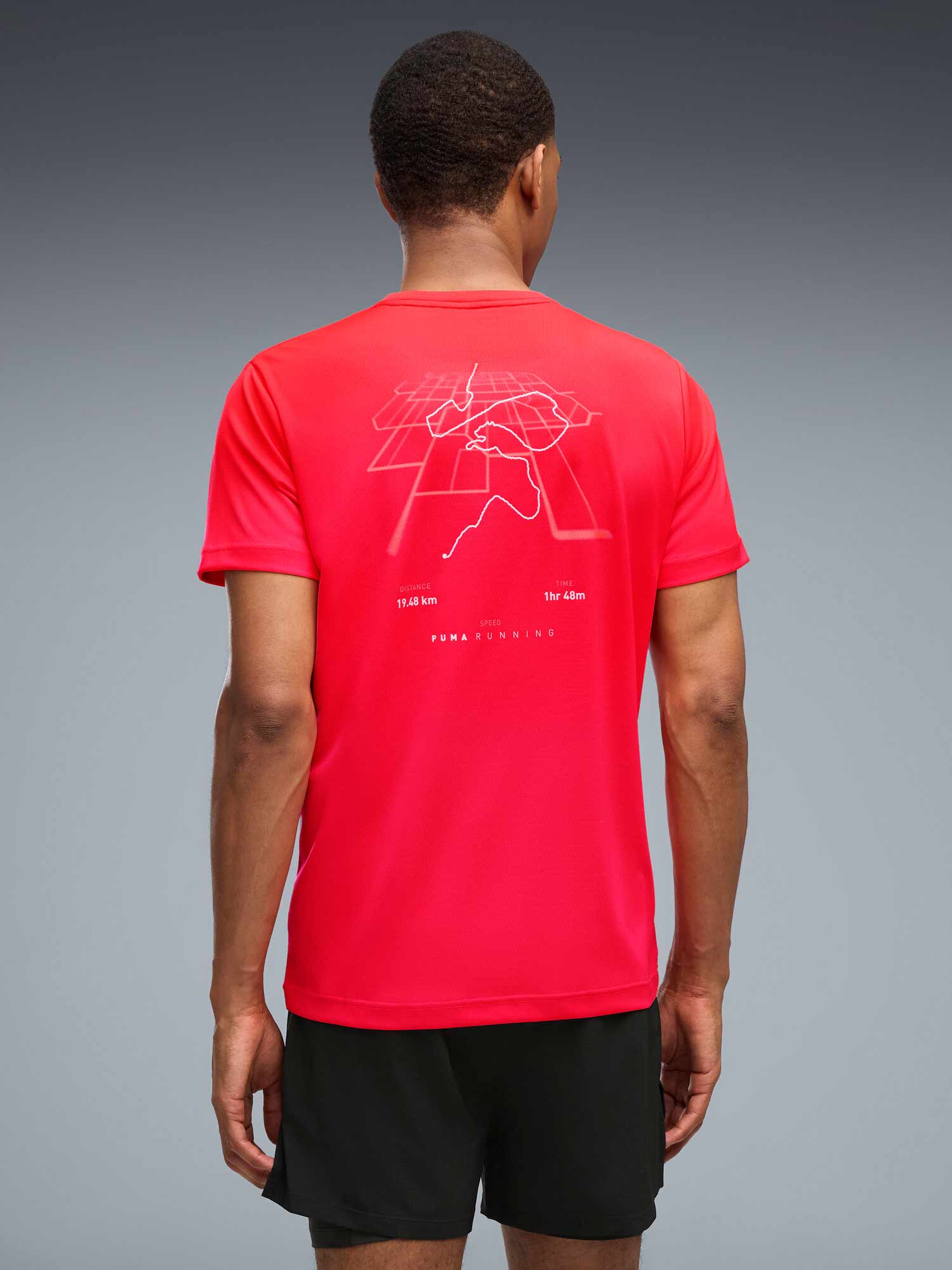 PUMA Тениска M Run Illustrative Graphic Tee