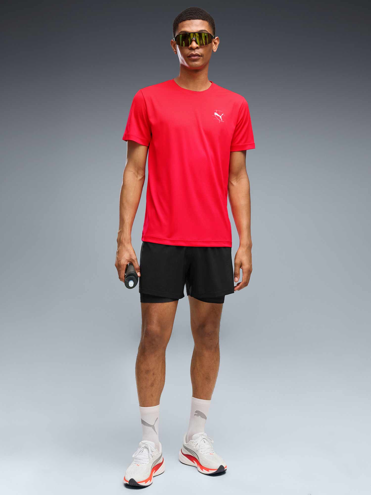 PUMA Тениска M Run Illustrative Graphic Tee