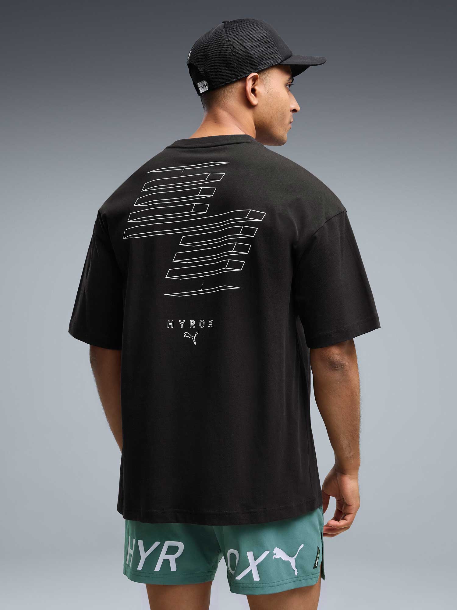 PUMA Тениска M PUMA X HYROX LIFESTYLE TEE