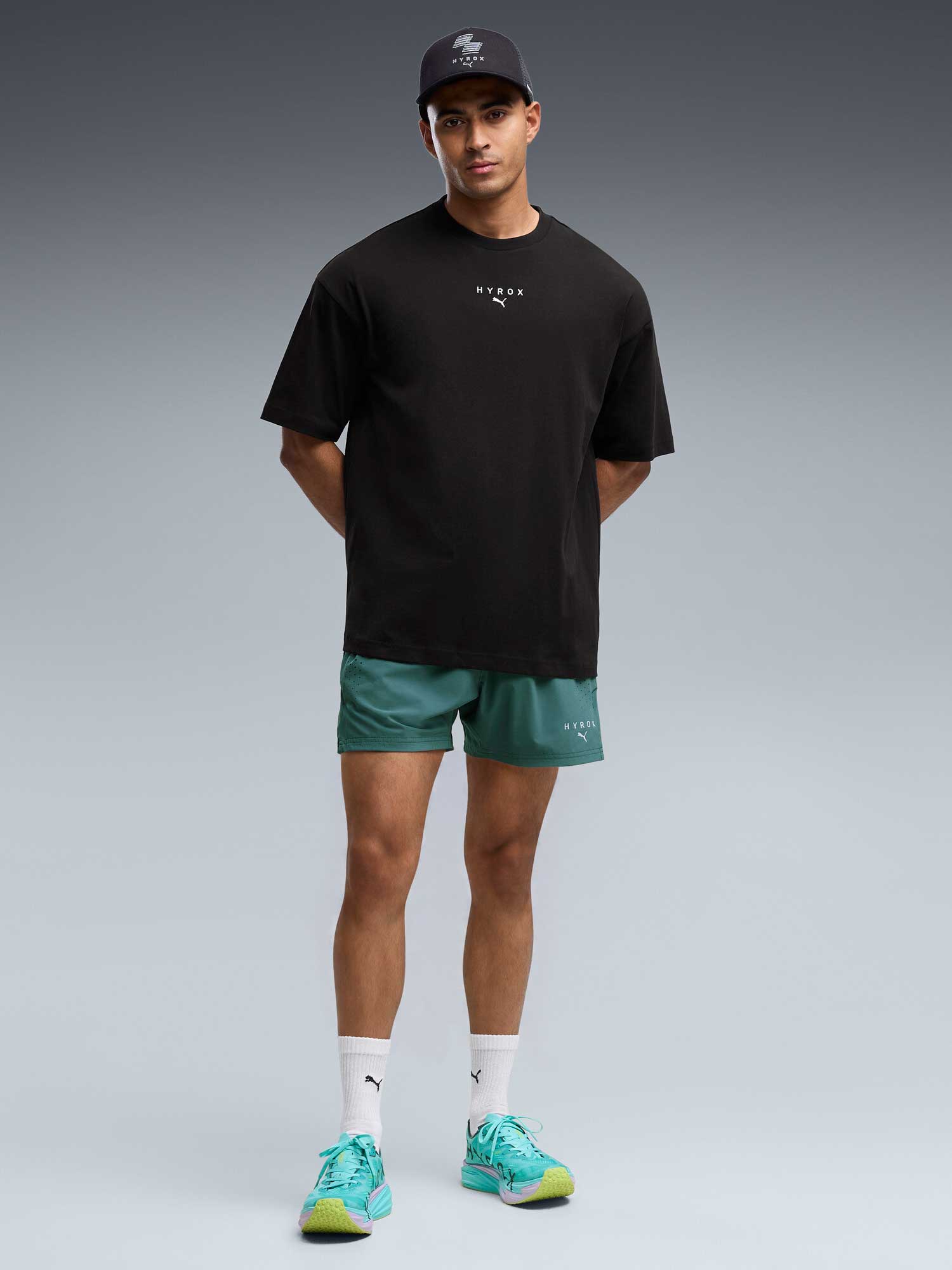 PUMA Тениска M PUMA X HYROX LIFESTYLE TEE