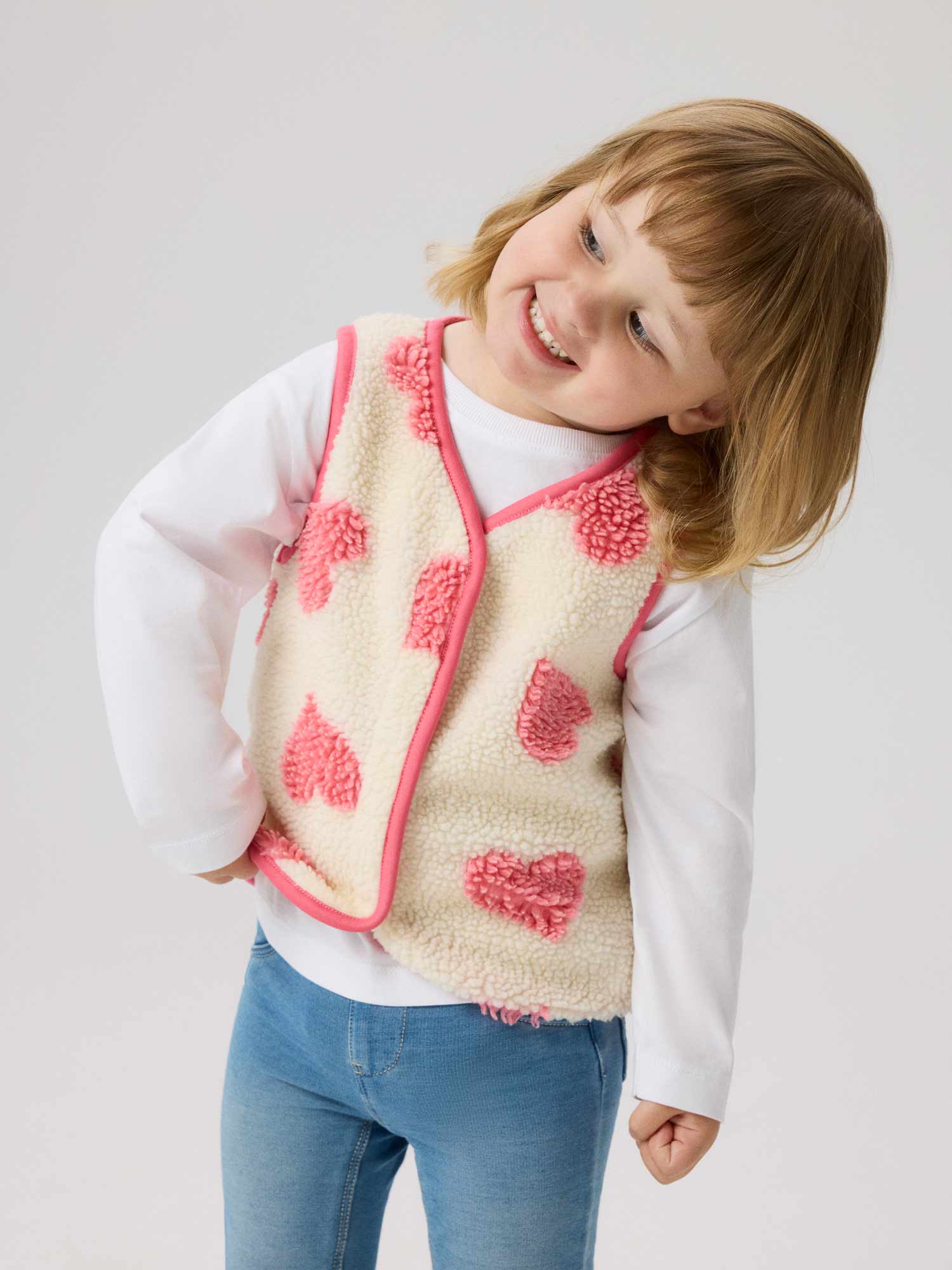NAME IT Елек NMFLARA TEDDY VEST