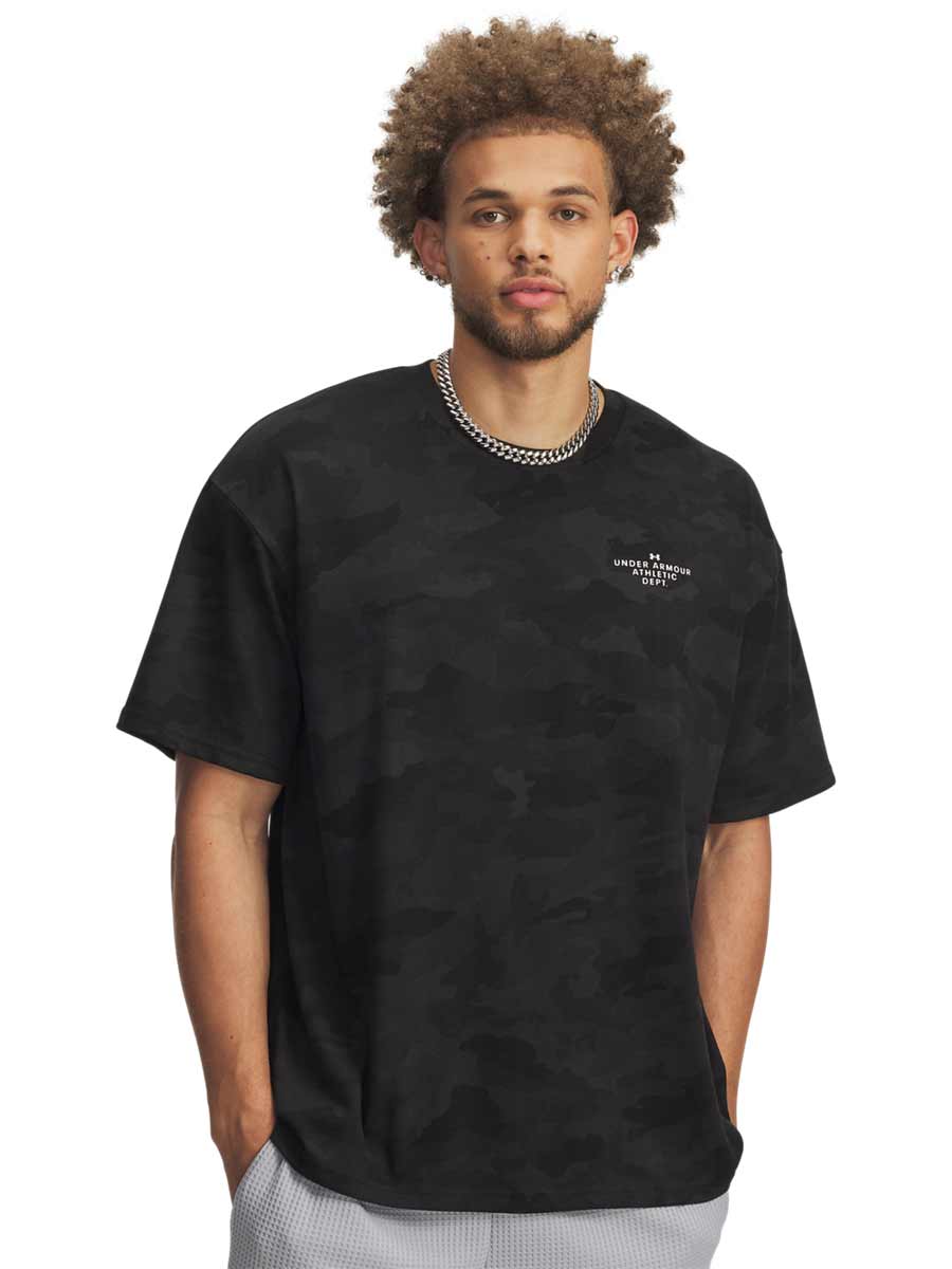 UNDER ARMOUR Тениска UA HWT ATHLETIC DEPT AOP SS