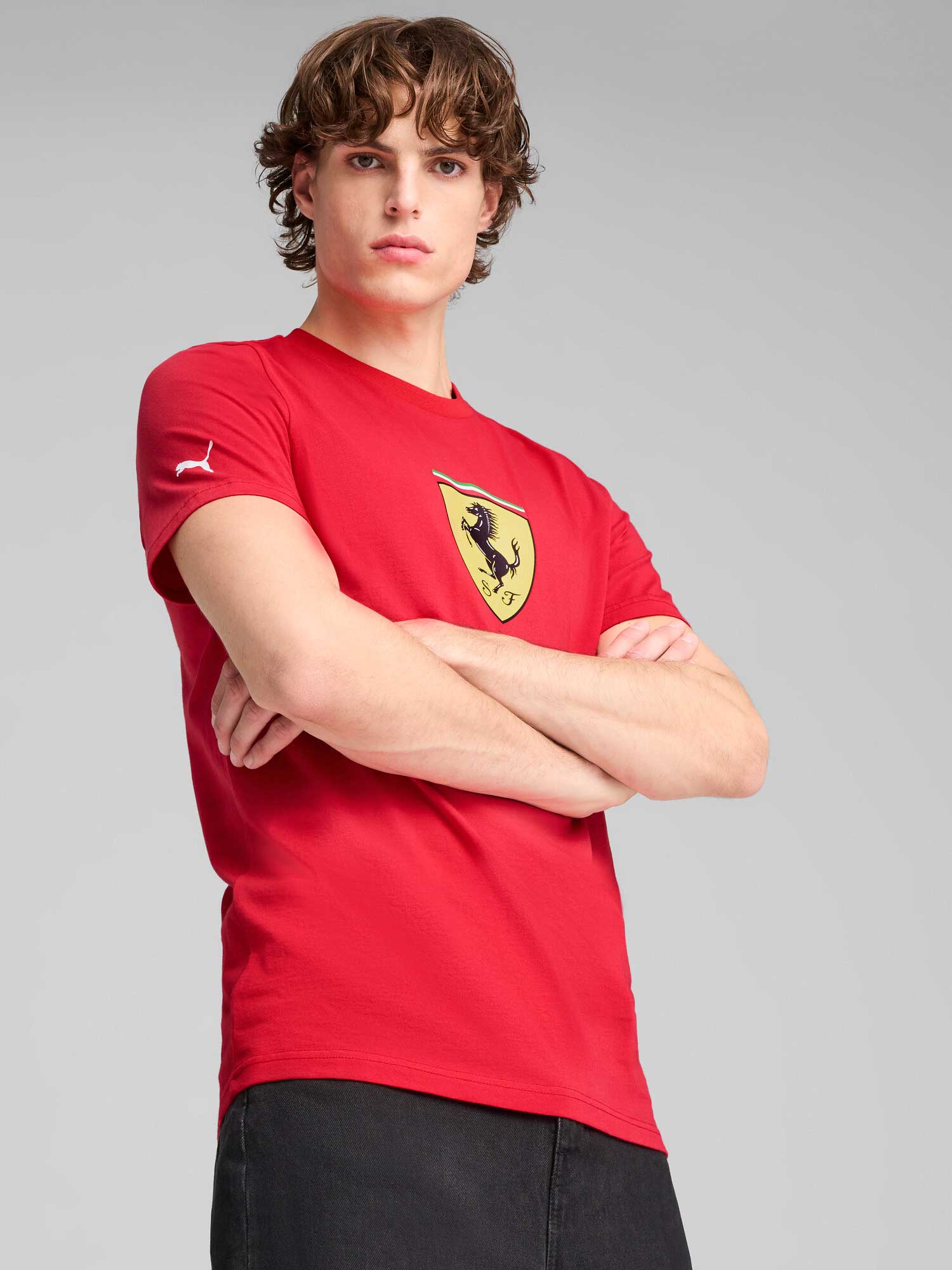 Tricou Ferrari Race Colored Big Shield