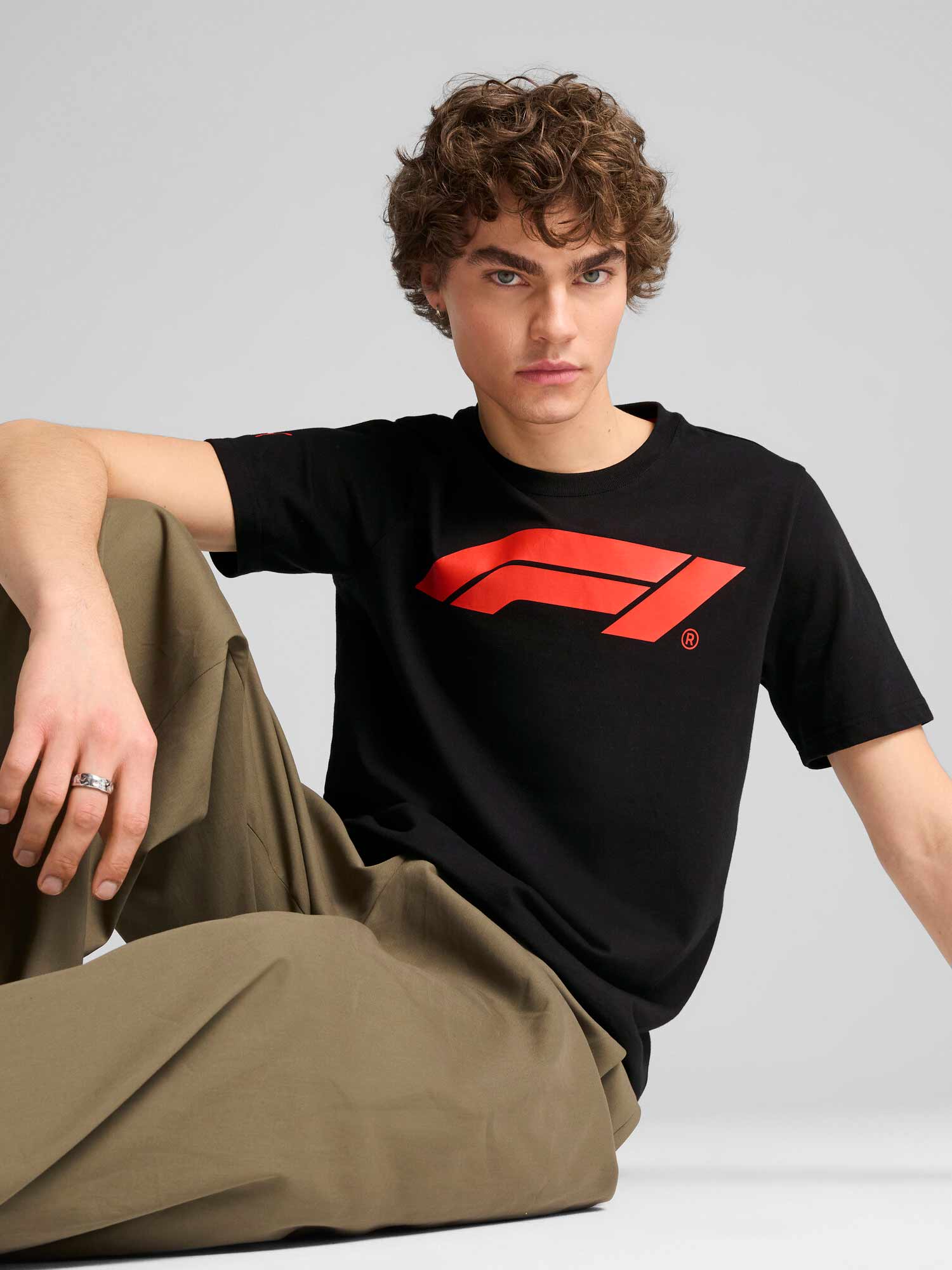 PUMA Тениска F1 ESS Logo Tee 180g