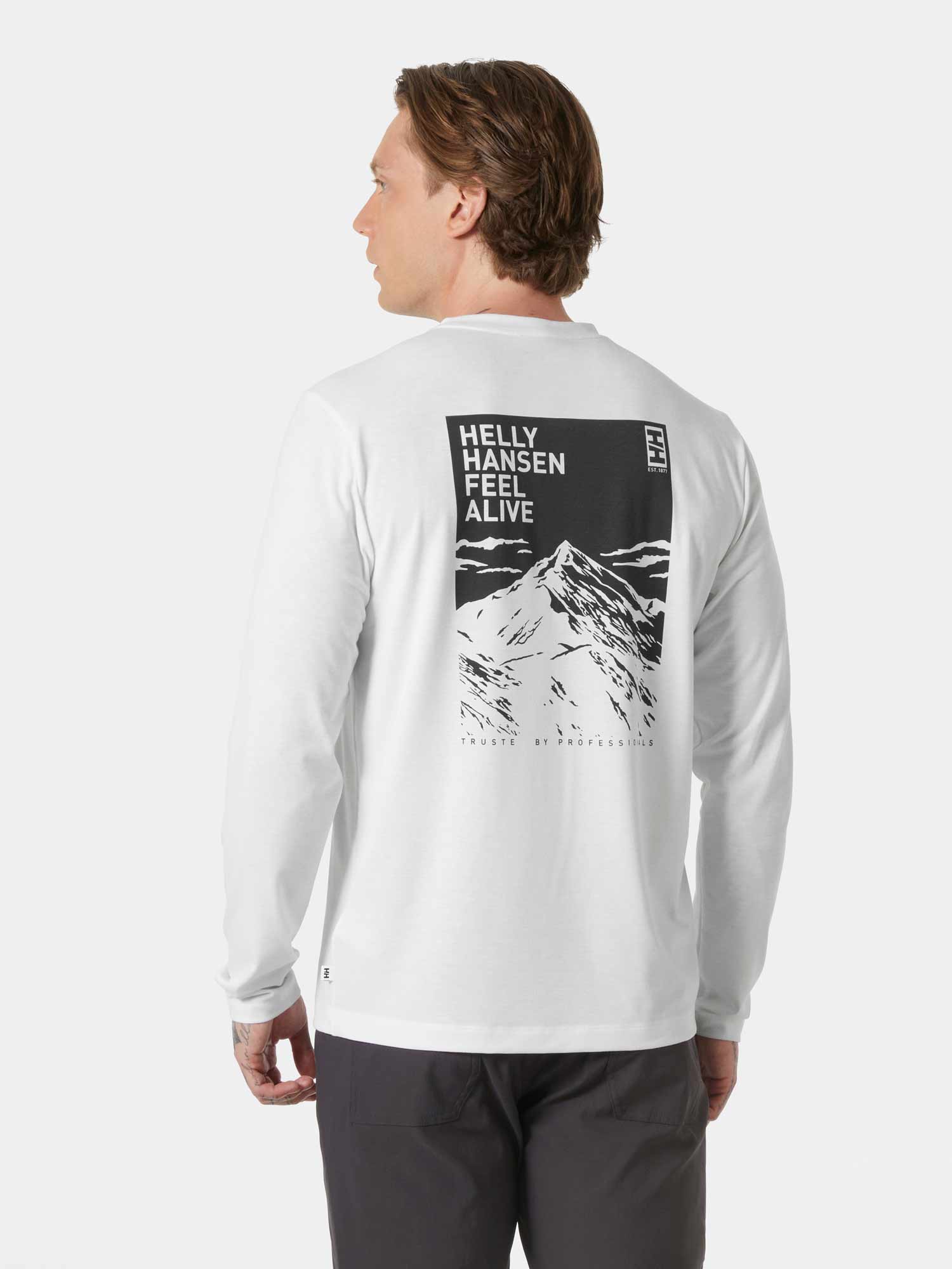 HELLY HANSEN Блуза SKOG GRAPHIC LS TEE