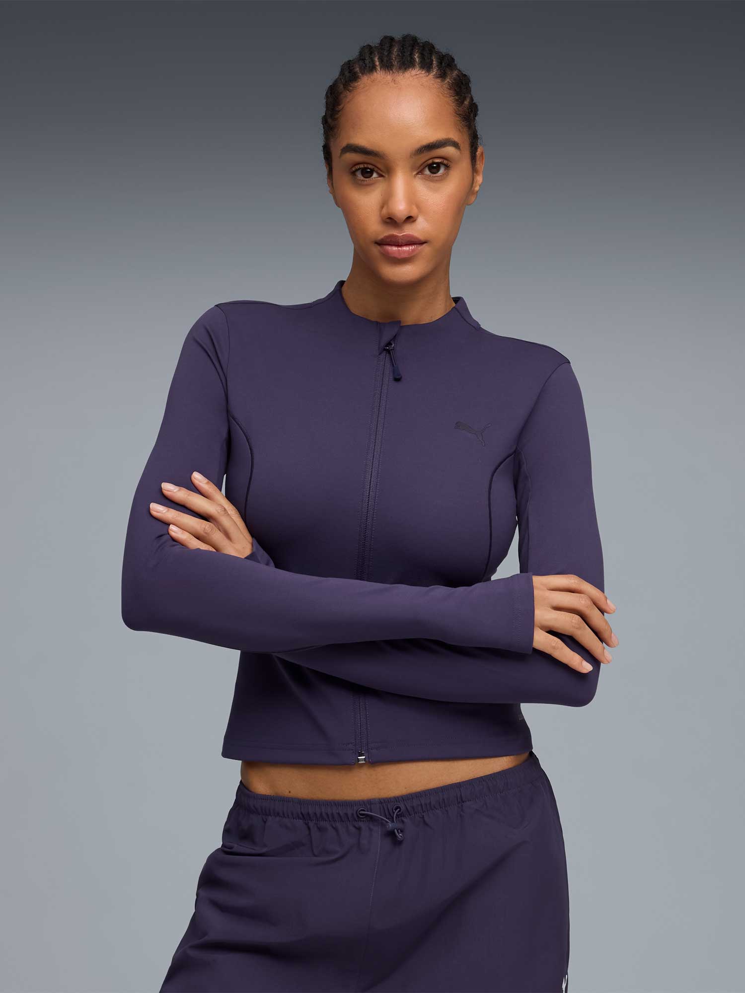 PUMA Спортно горнище PUMATECH SENSE Cloudspun Slim