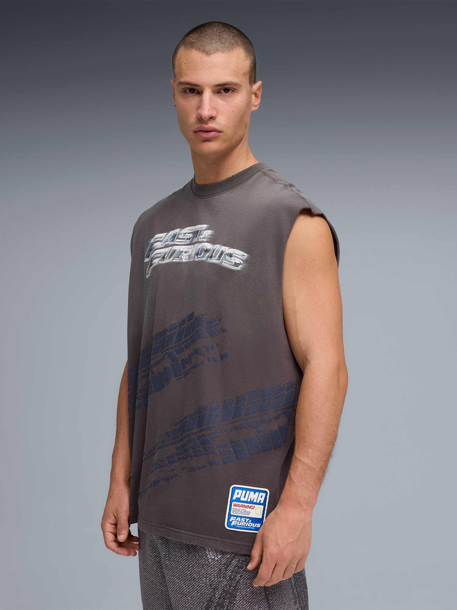 PUMA Тениска X FAST FURIOUS Cut-Off Tee