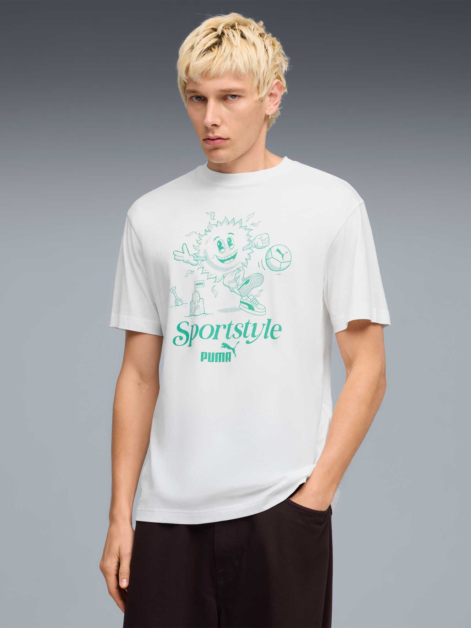 PUMA Тениска GRAPHIC Sun Tee