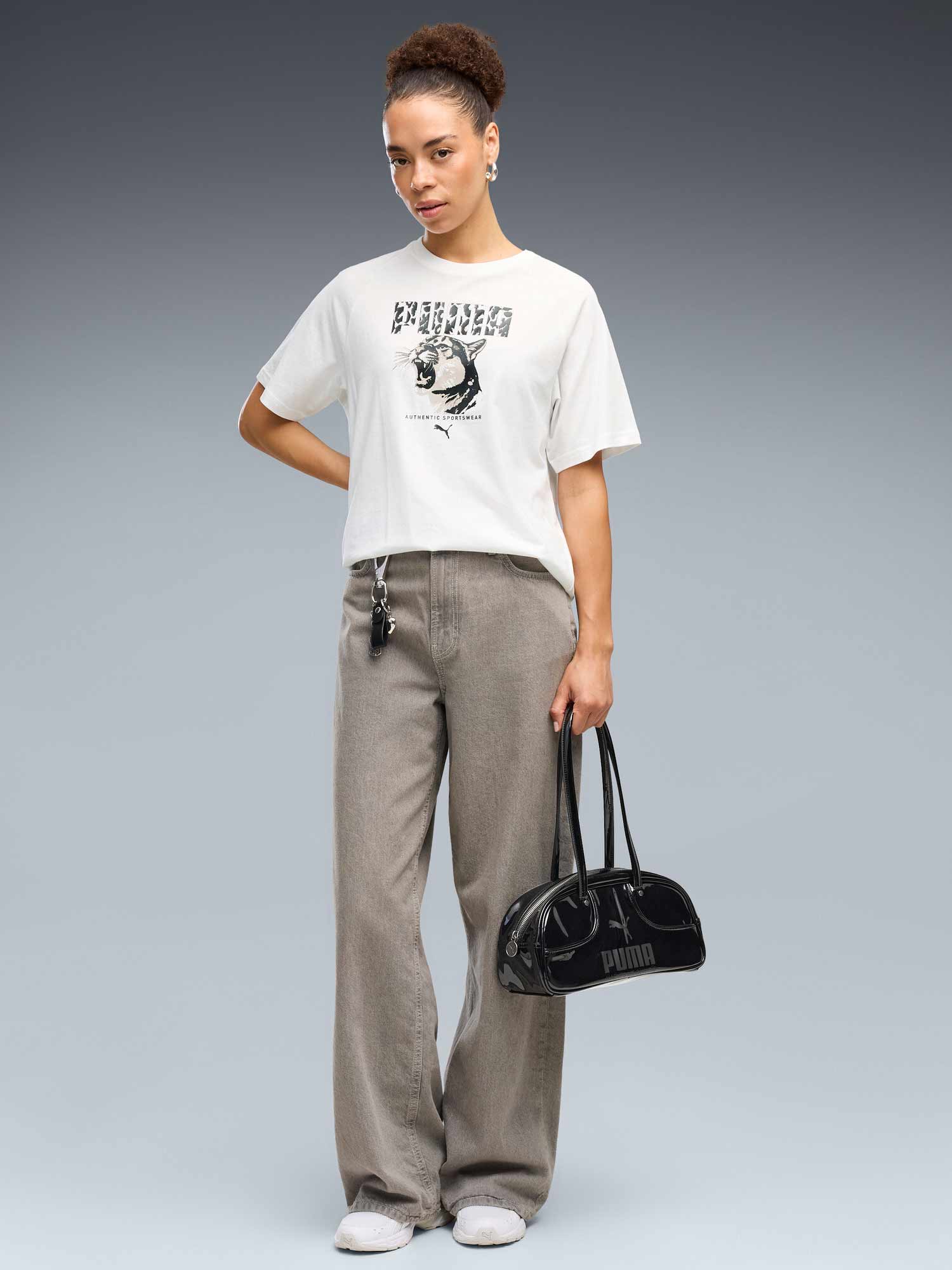 PUMA Тениска GRAPHICS ANIMAL Relaxed Tee