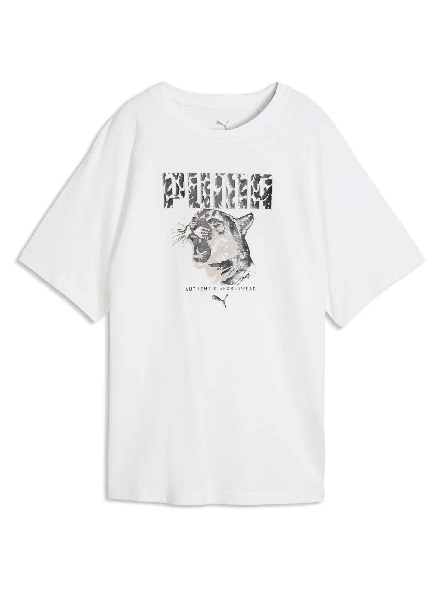 PUMA Тениска GRAPHICS ANIMAL Relaxed Tee