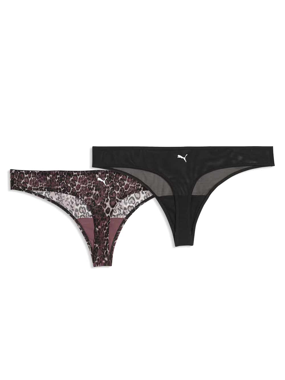 PUMA Бельо PUMA WOMEN ANIMAL MESH STRINGS 2P