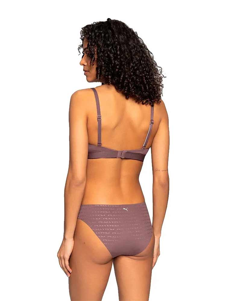 PUMA Бельо PUMA WOMEN EMBOSSED LOGO BRIEFS 2P