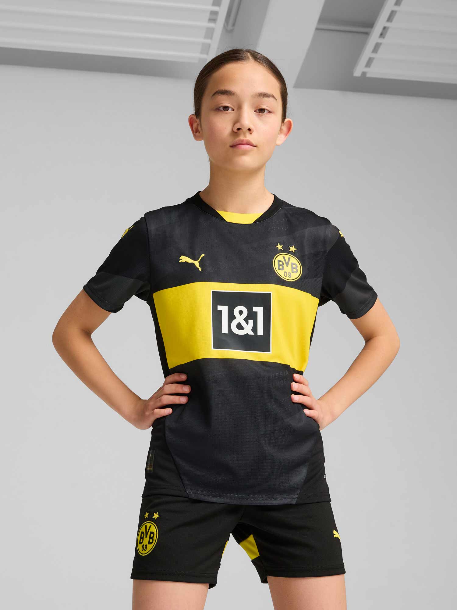 Tricou Bvb Away Jersey Replica Jr