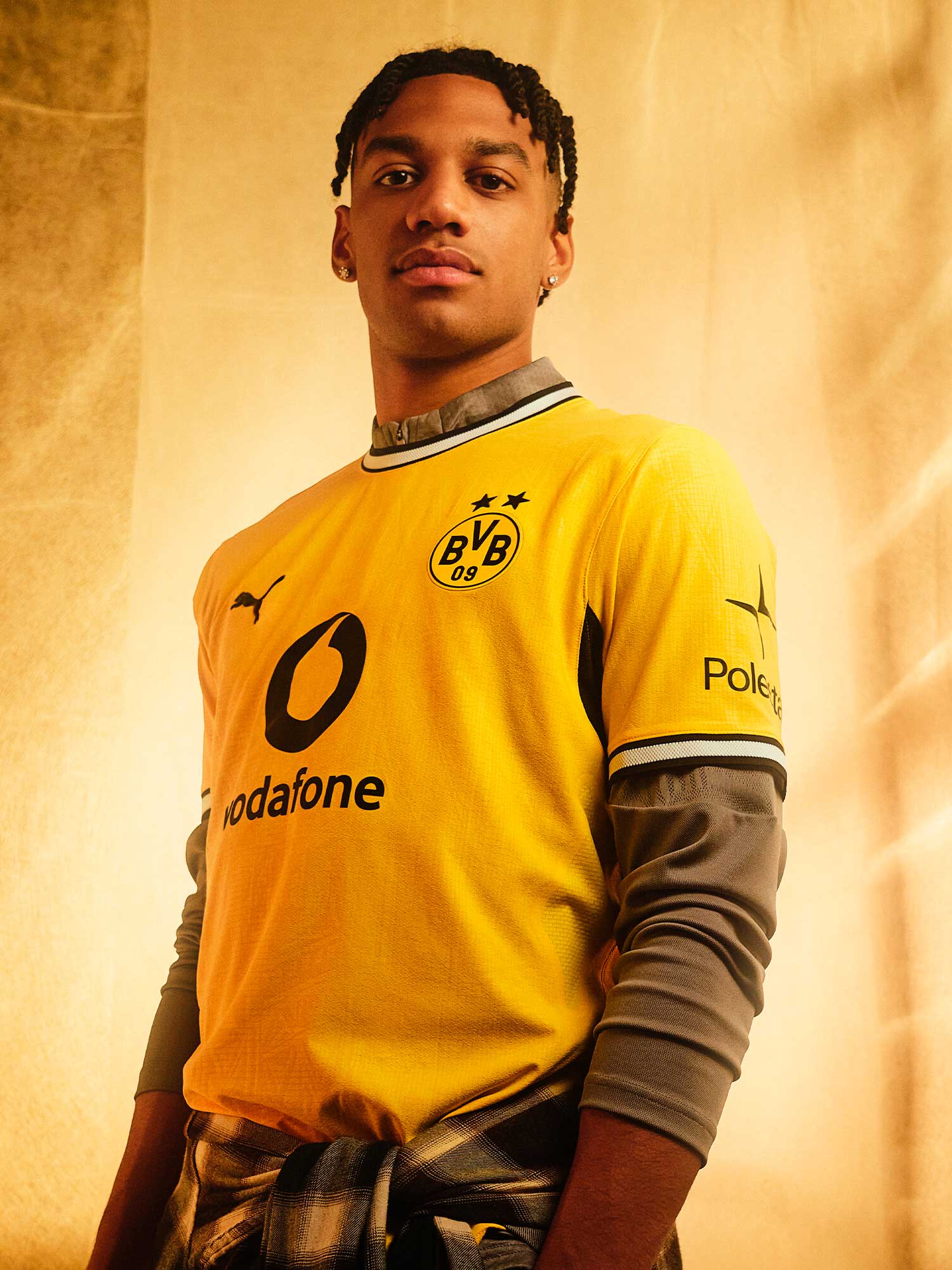 PUMA Тениска BVB Home Jersey Replica