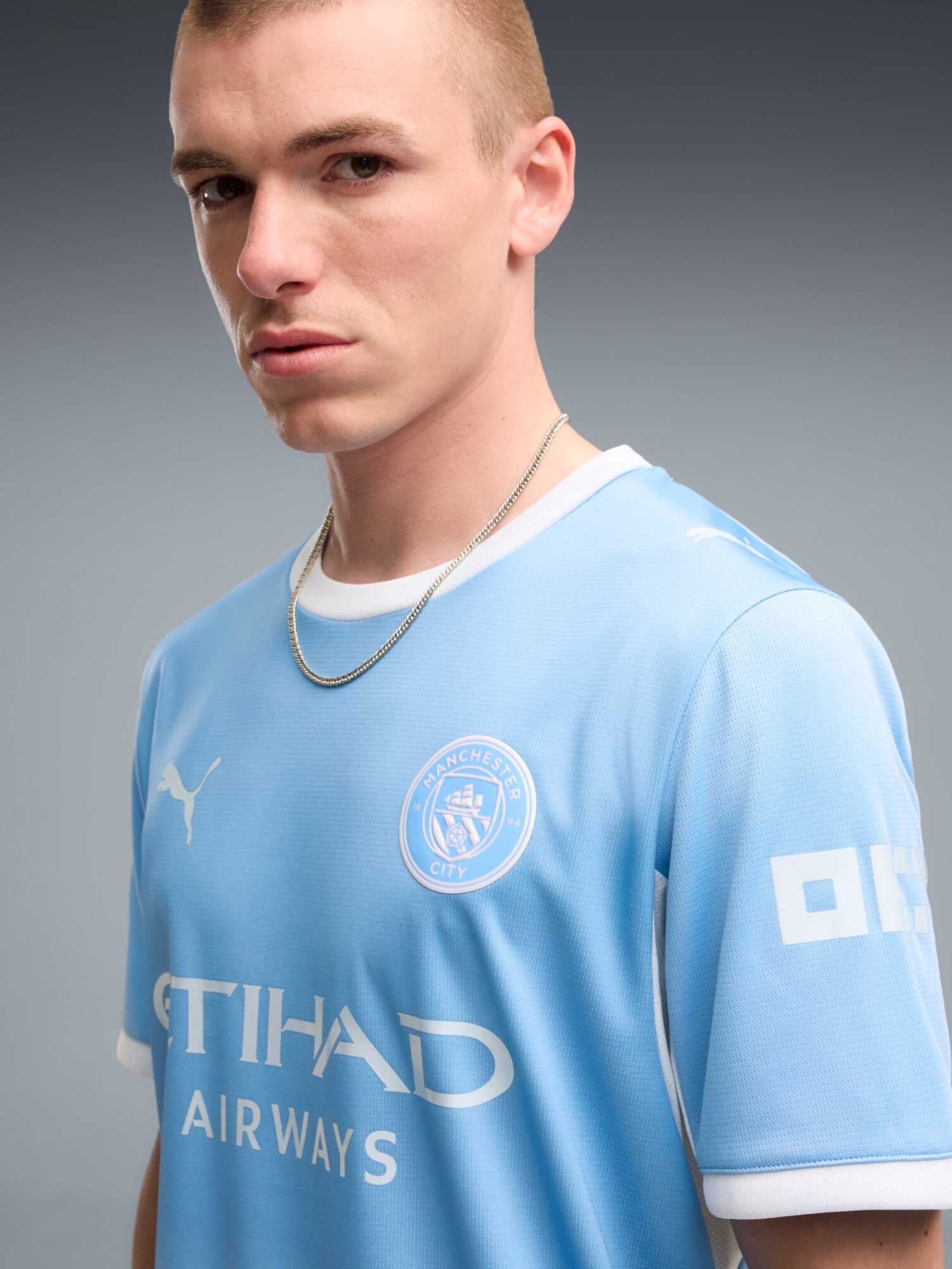 PUMA Тениска MCFC Home Jersey Replica