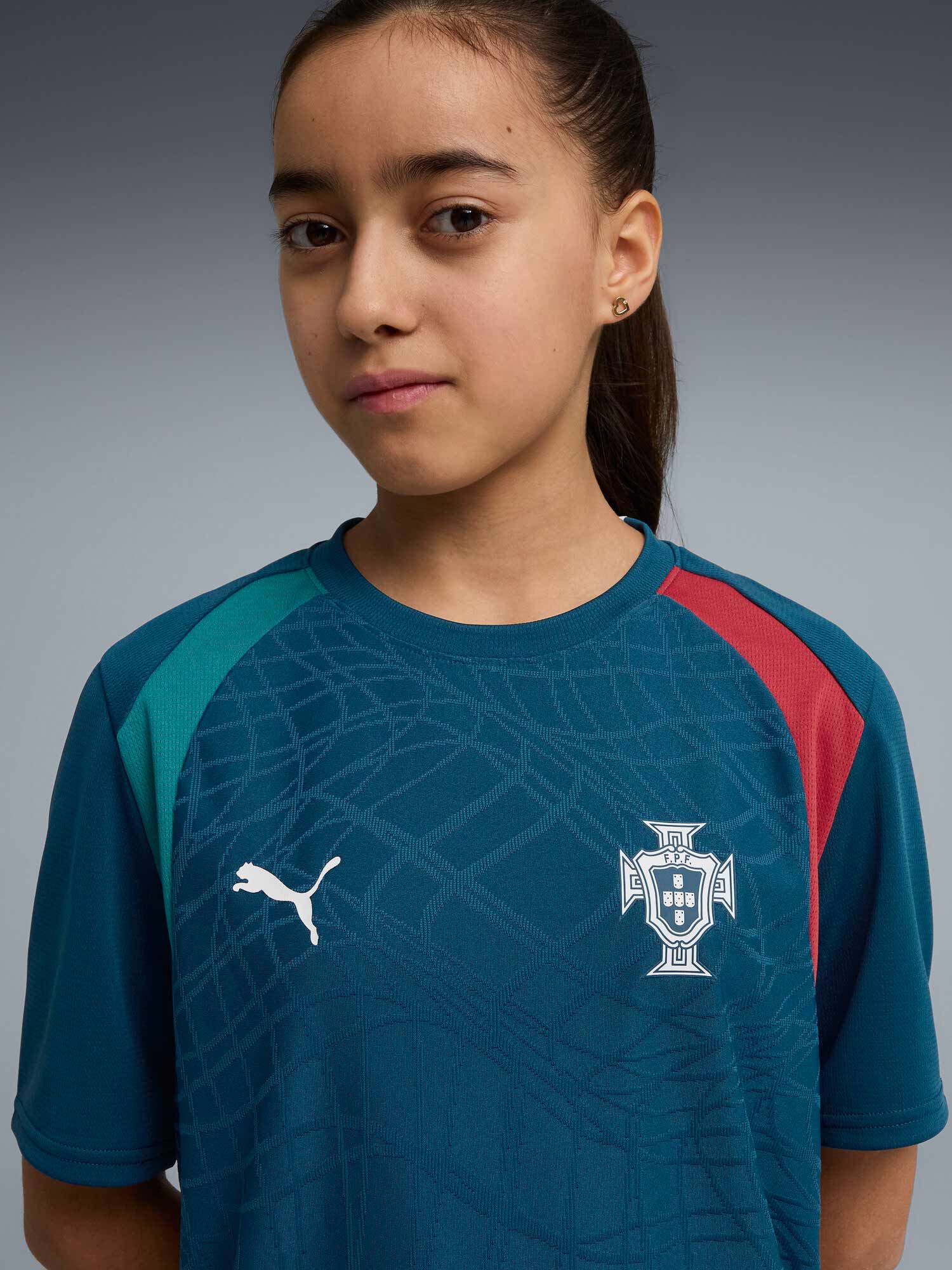 PUMA Тениска FPF Training Jersey Jr