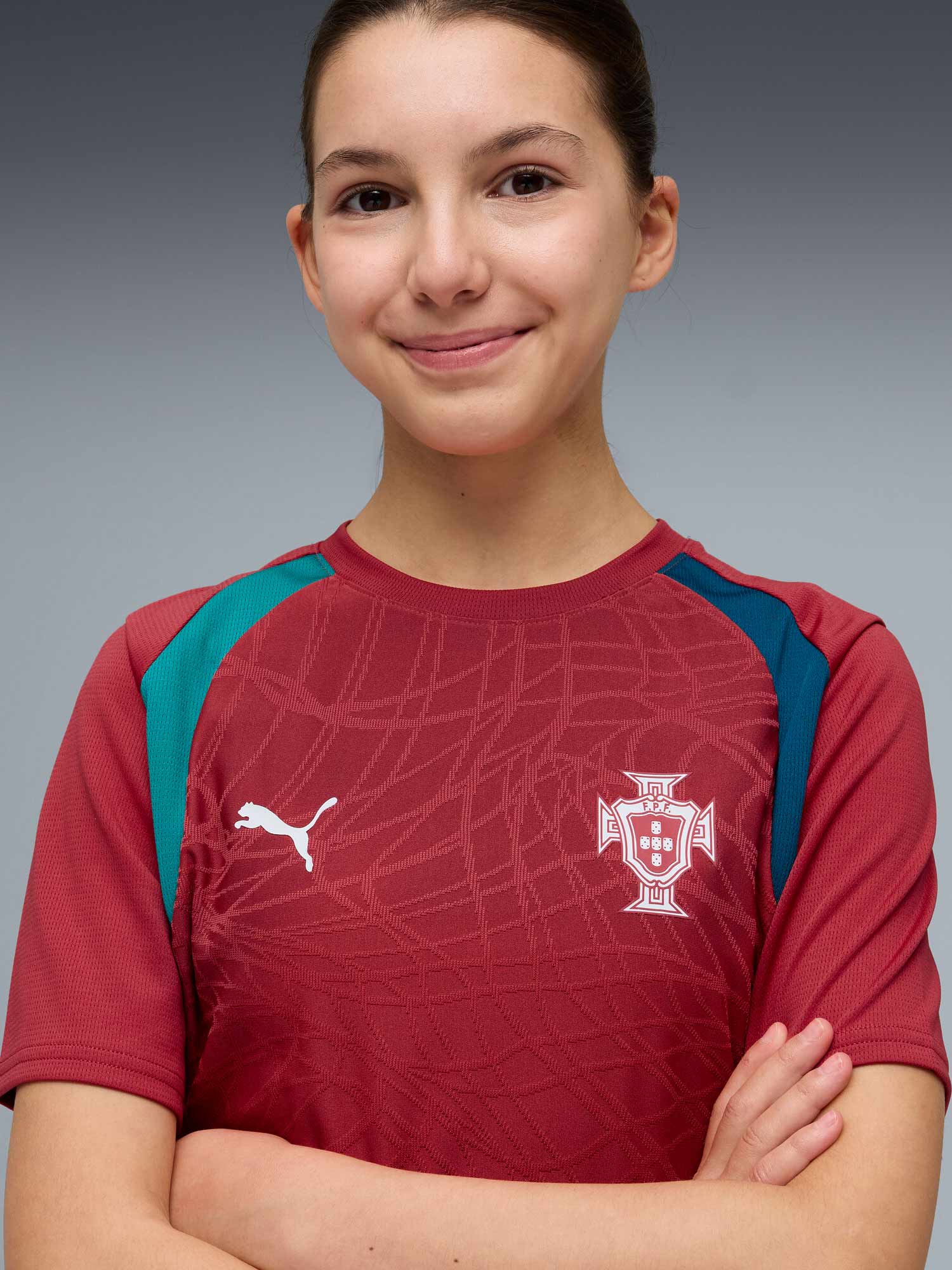 PUMA Тениска FPF Training Jersey Jr