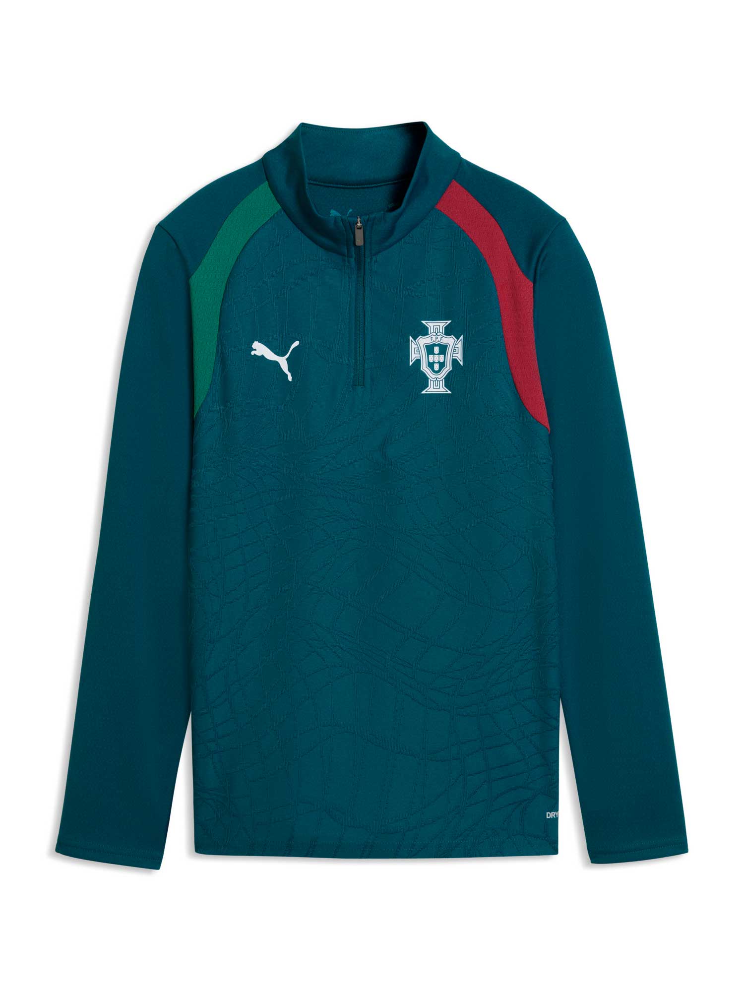 PUMA Тениска FPF Training 1/4 Zip Top Jr