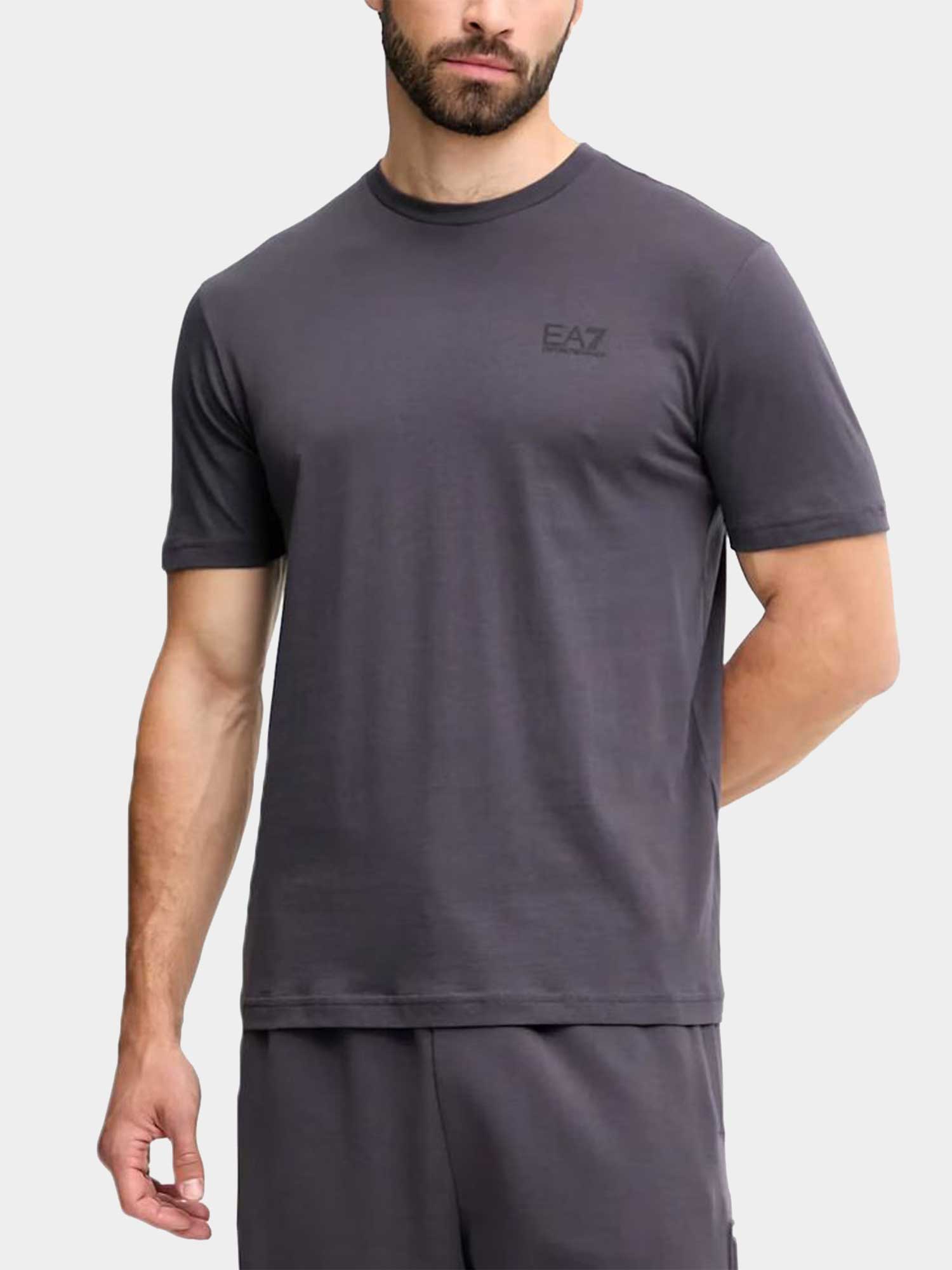 EA7 Emporio Armani Тениска TRAIN LOGO SERIES M TEE SS EXTENDED LOGO C