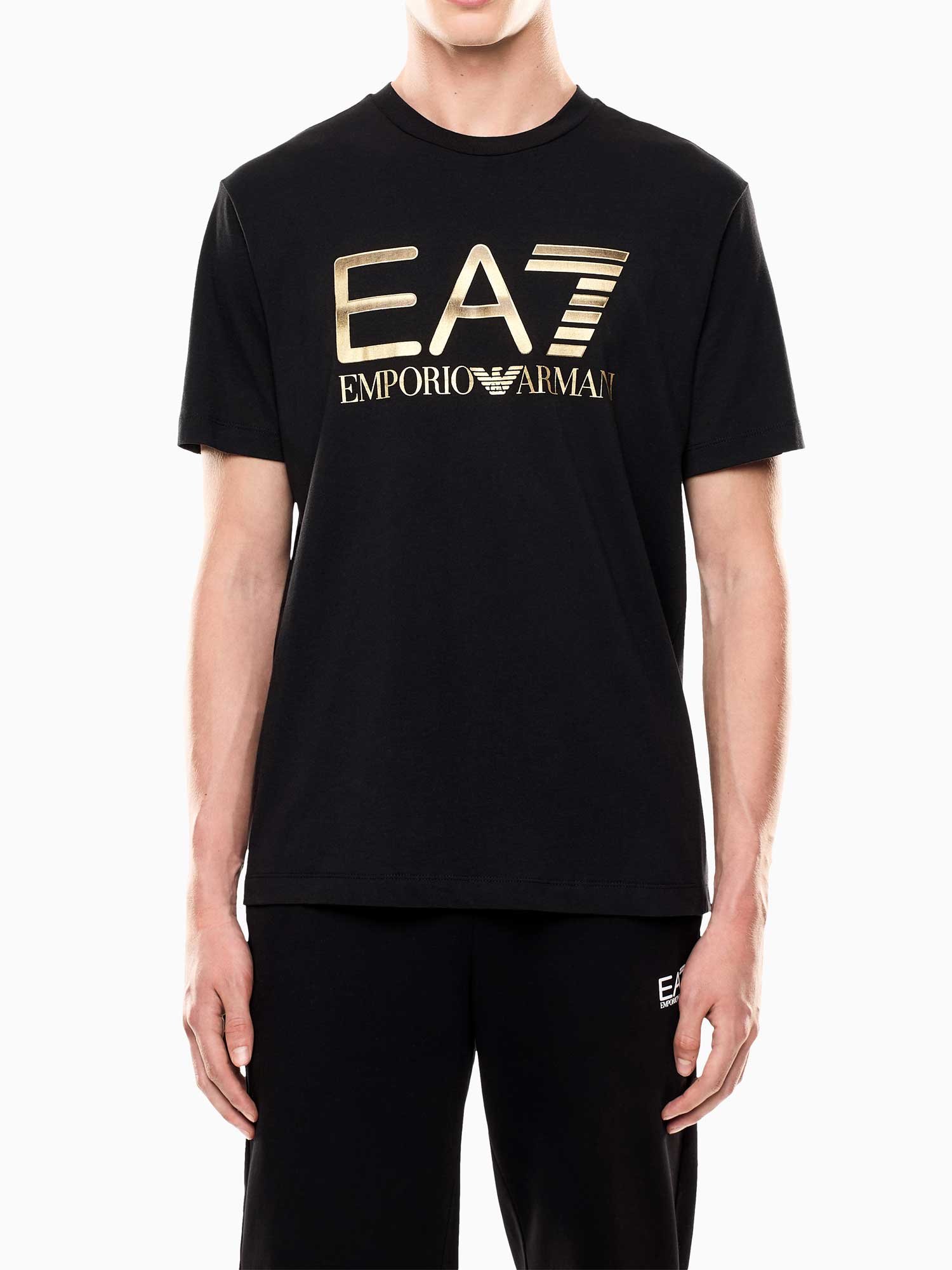EA7 Emporio Armani Тениска TRAIN LOGO SERIES M TEE BIG LOGO SS