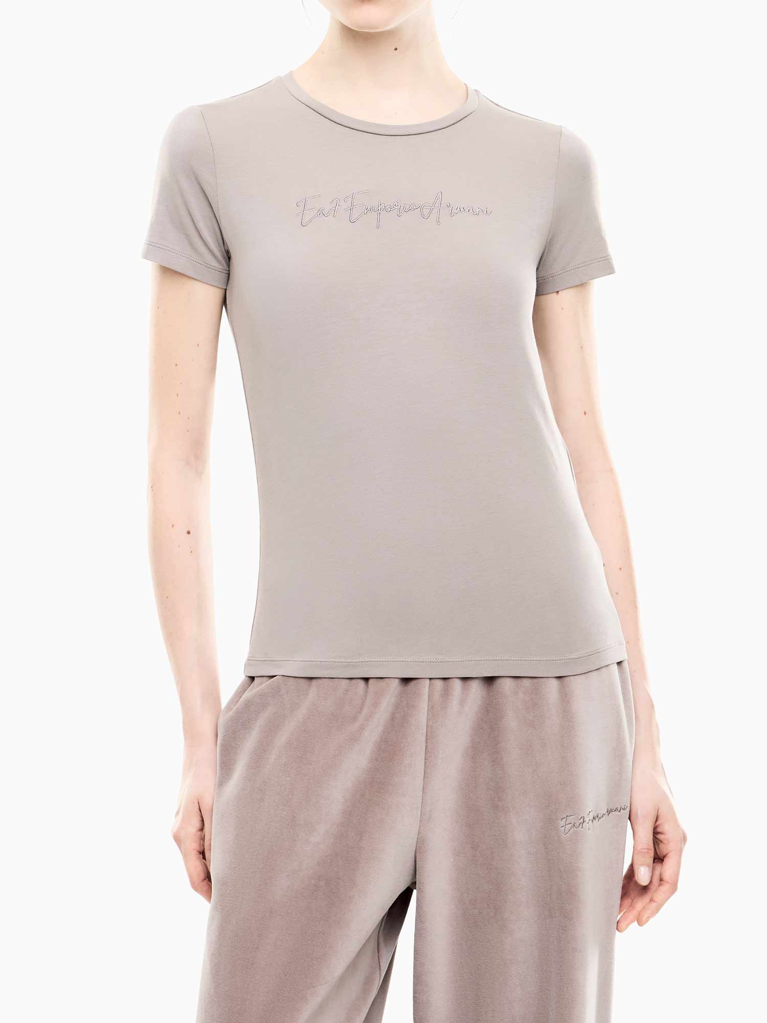 Tricou Train Athletic Velour W Slim Fit Ss