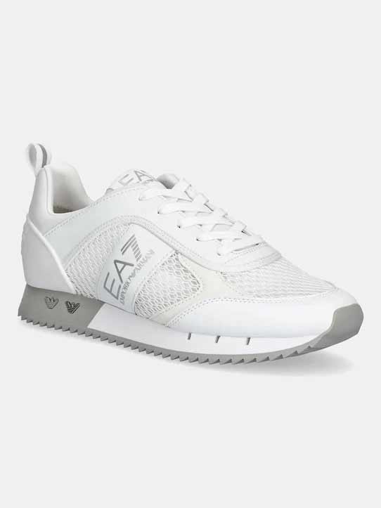 EA7 Emporio Armani Обувки BLACK & WHITE LACES