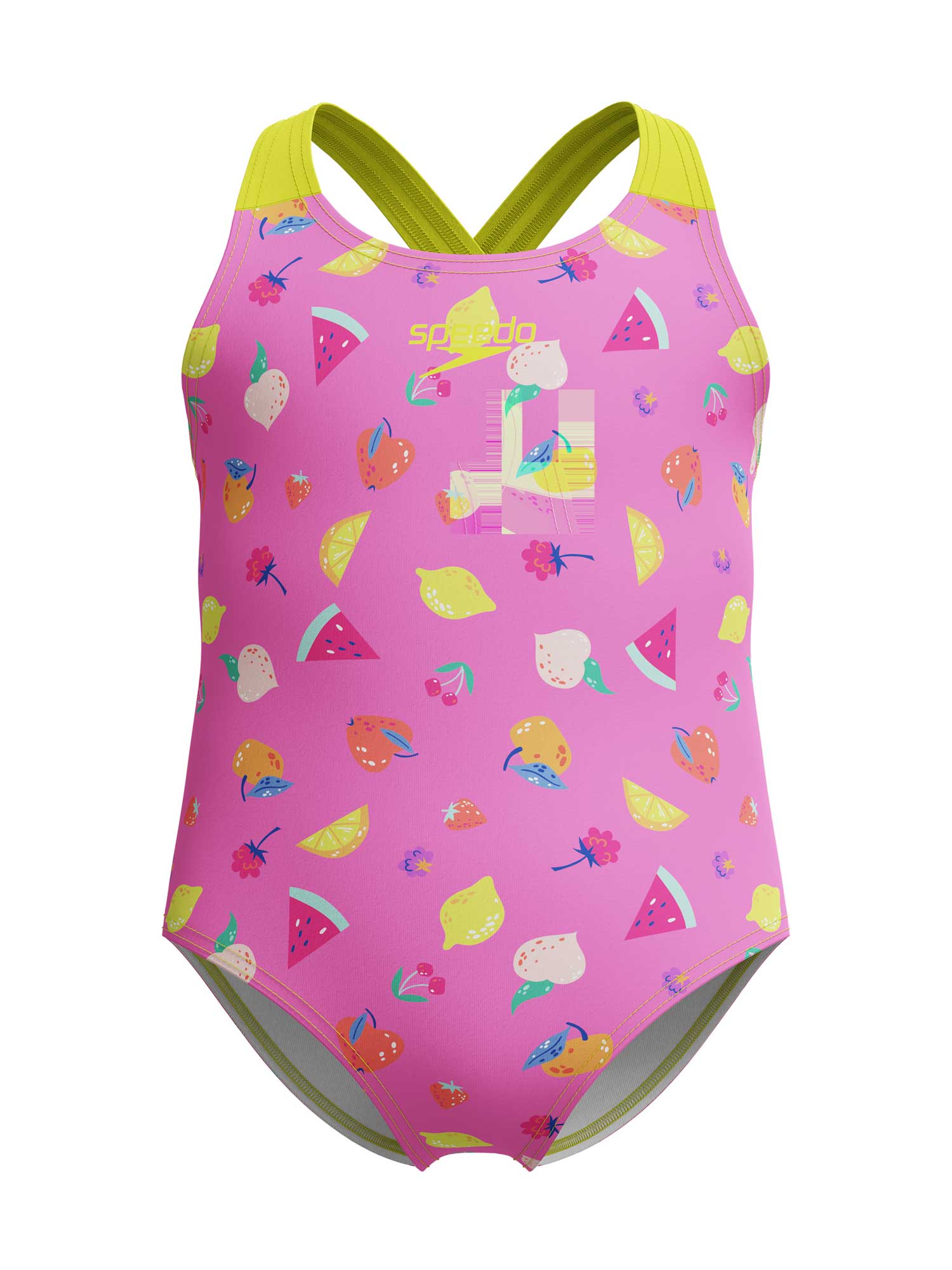 SPEEDO Цял бански GIRLS PRINT CROSSBACK 1PC