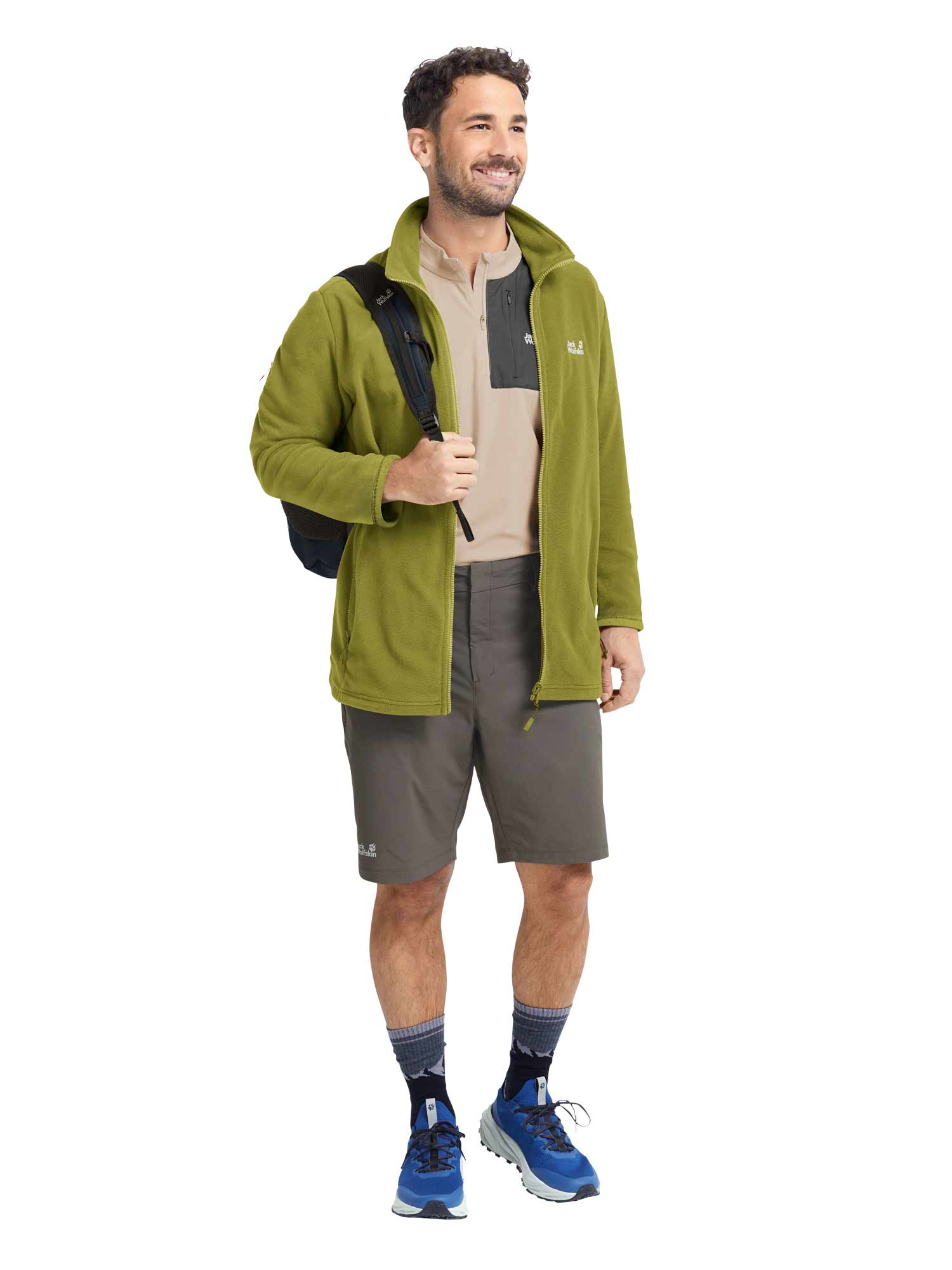 JACK WOLFSKIN Полар TAUNUS 100 FZ M