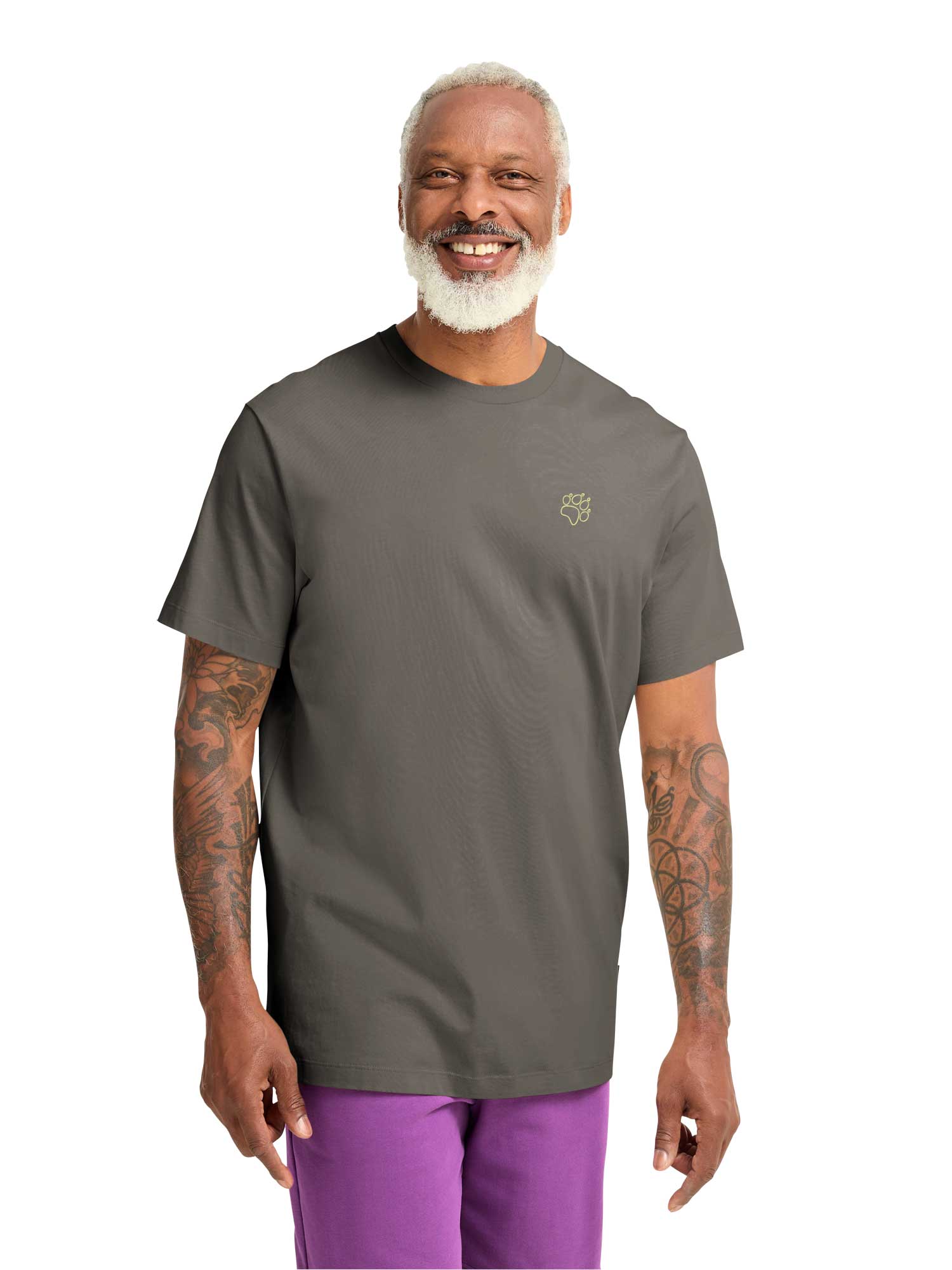 JACK WOLFSKIN Тениска CELEBRATE THE PAW T M