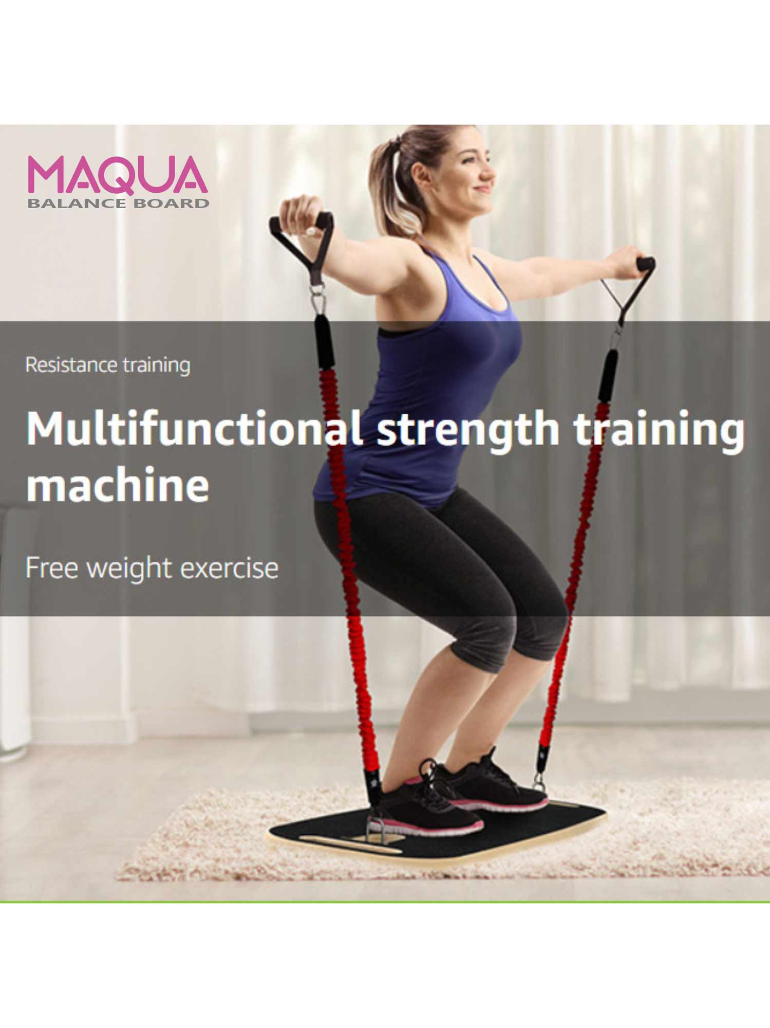 MAQUA Баланс Борд стречинг и пилатес