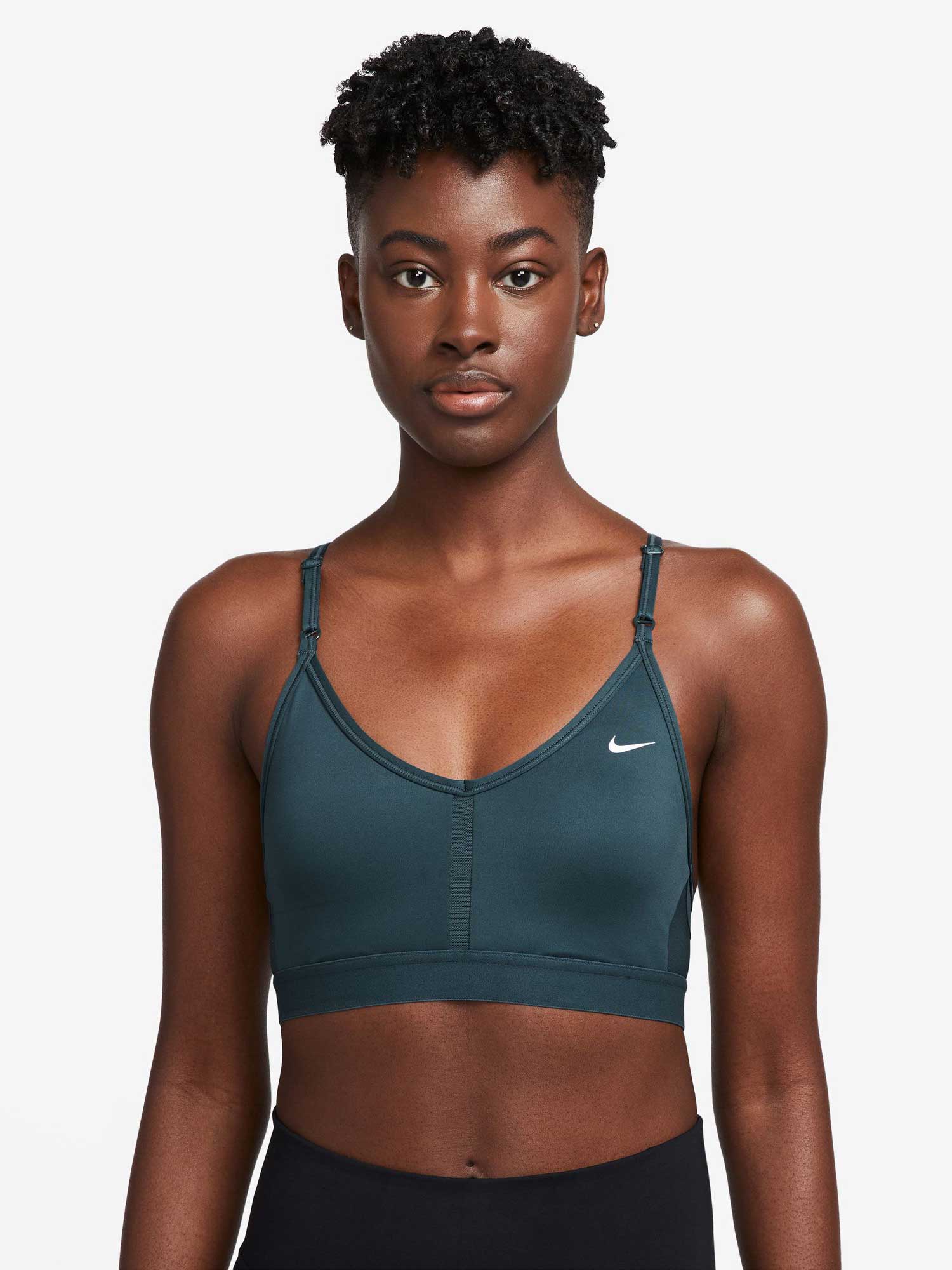 Bustiera sport W Nk Indy V-Neck Bra