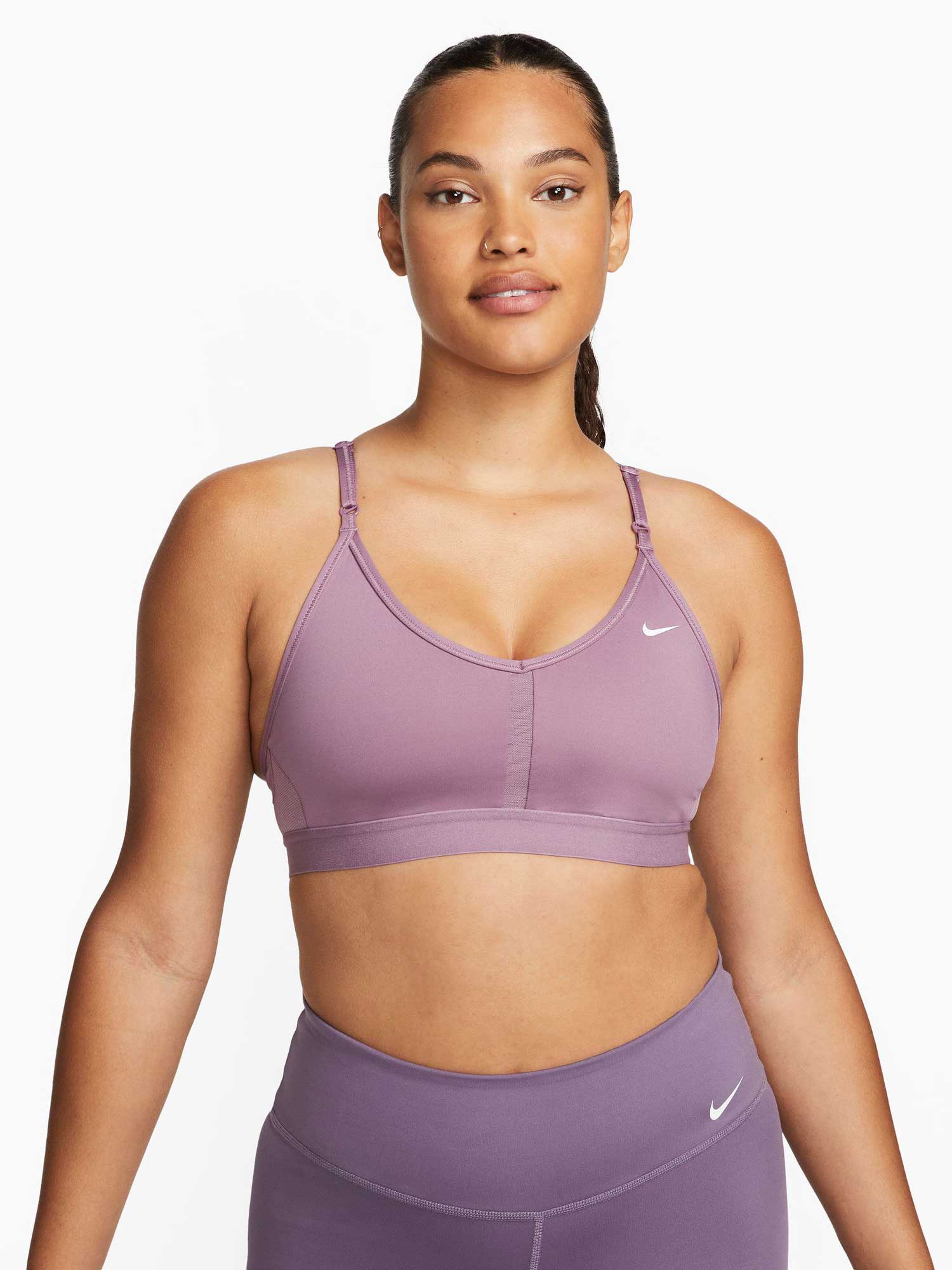 Bustiera sport W Nk Indy V-Neck Bra