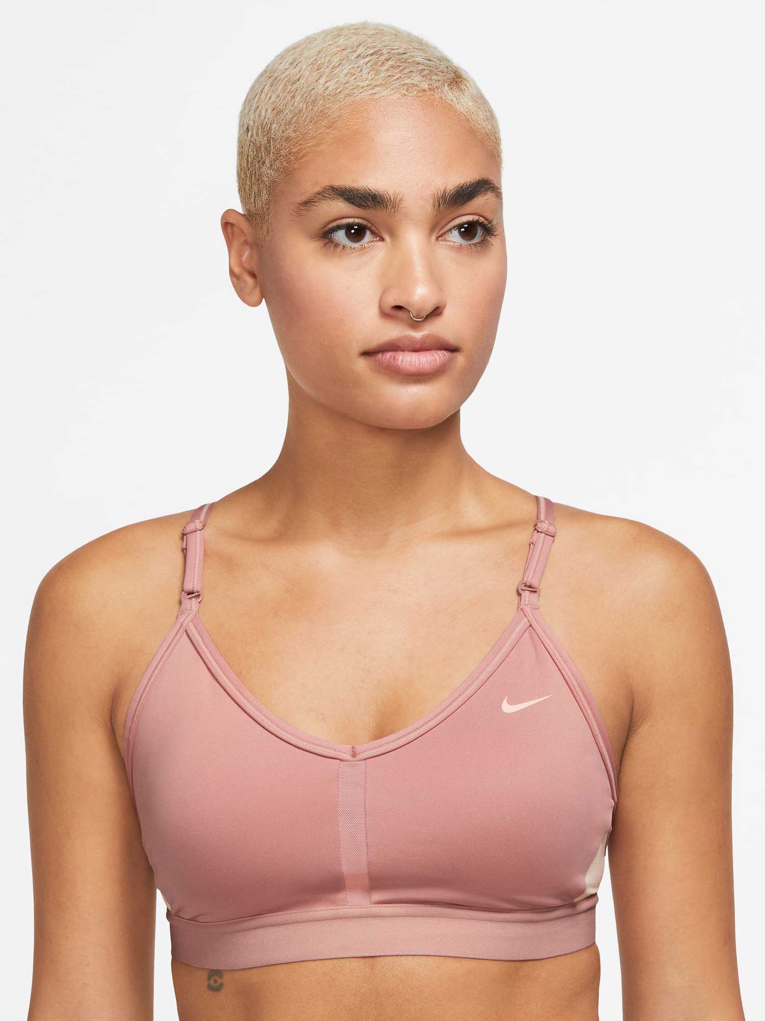 Bustiera sport W Nk Indy V-Neck Bra