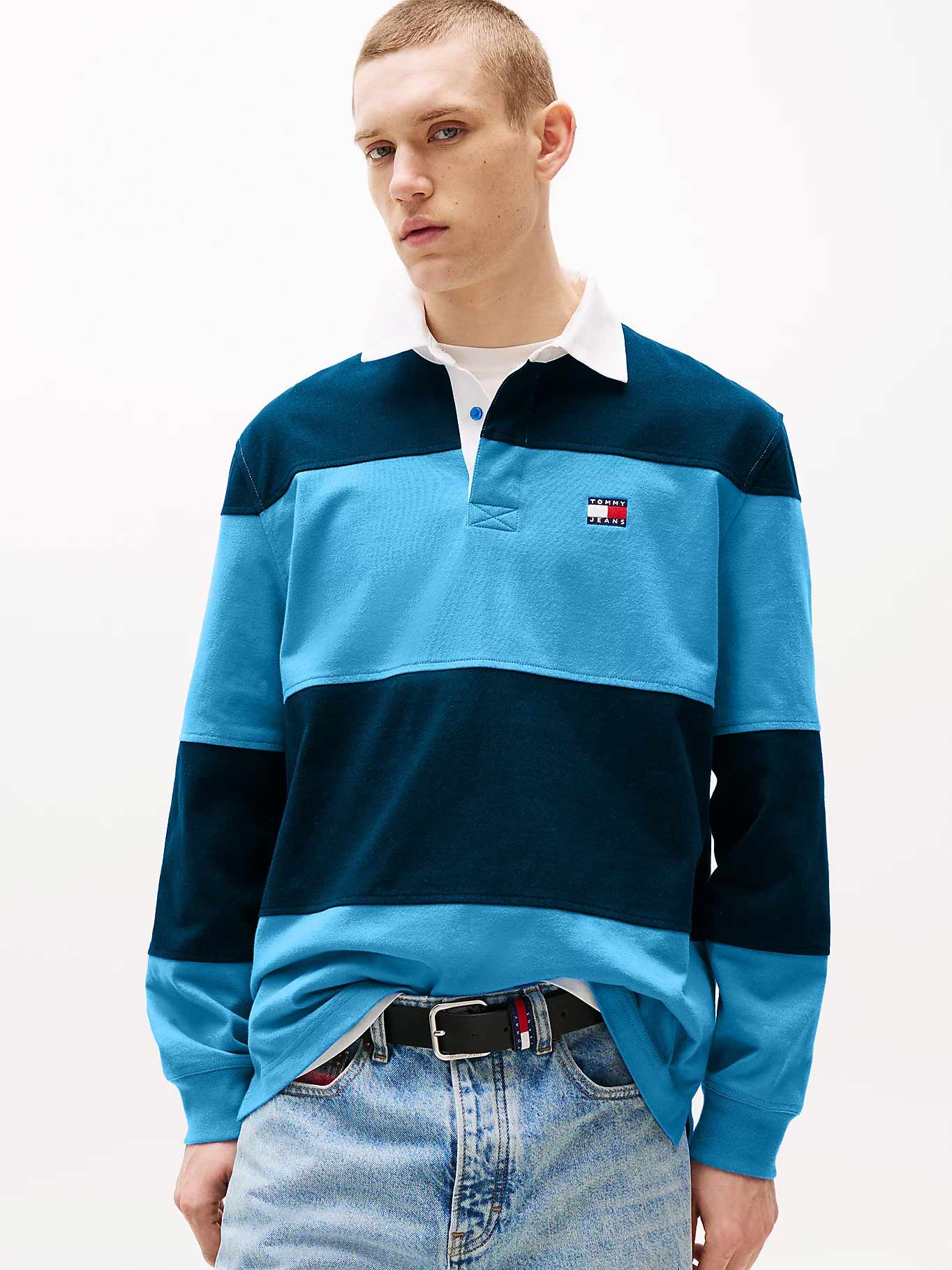 Bluza Tjm Rlx Fit Colorblock Rugby E