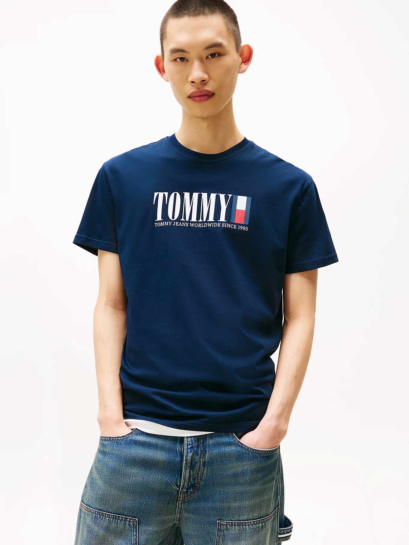 Tricou Tjm Reg Tommy Dna Flag Ext