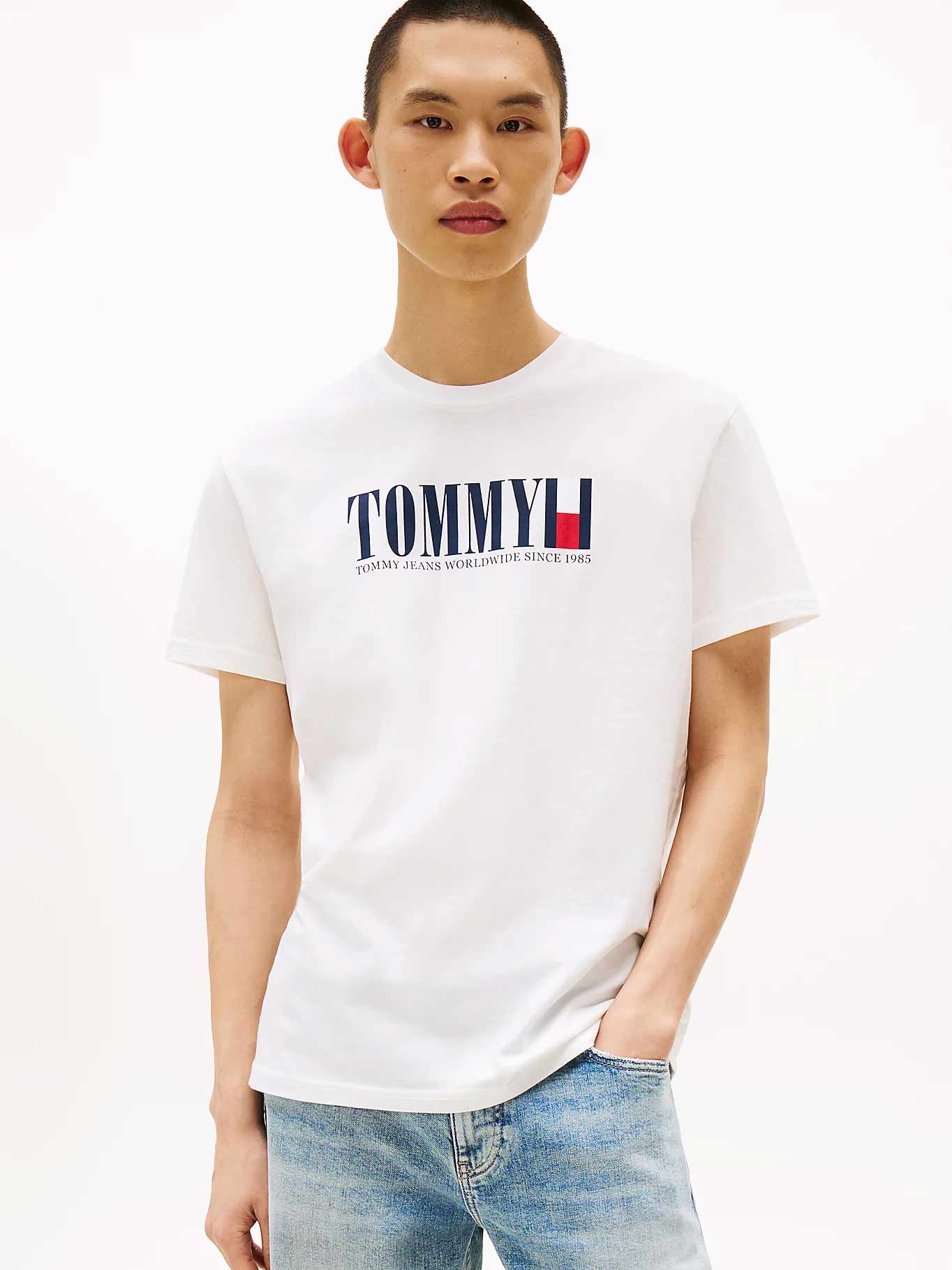 Tricou Tjm Reg Tommy Dna Flag Ext