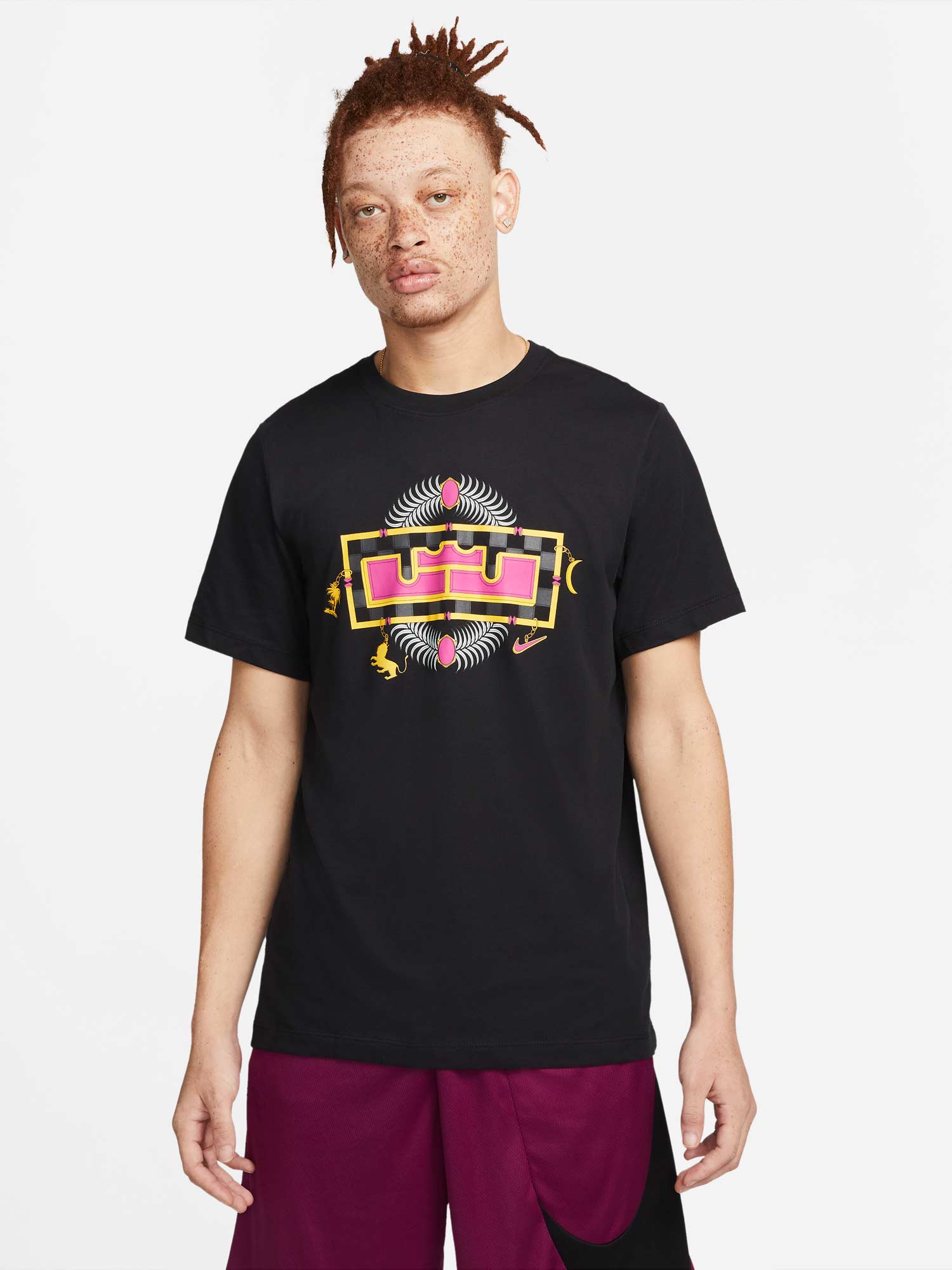 Tricou Lbj M Df Crown Ss