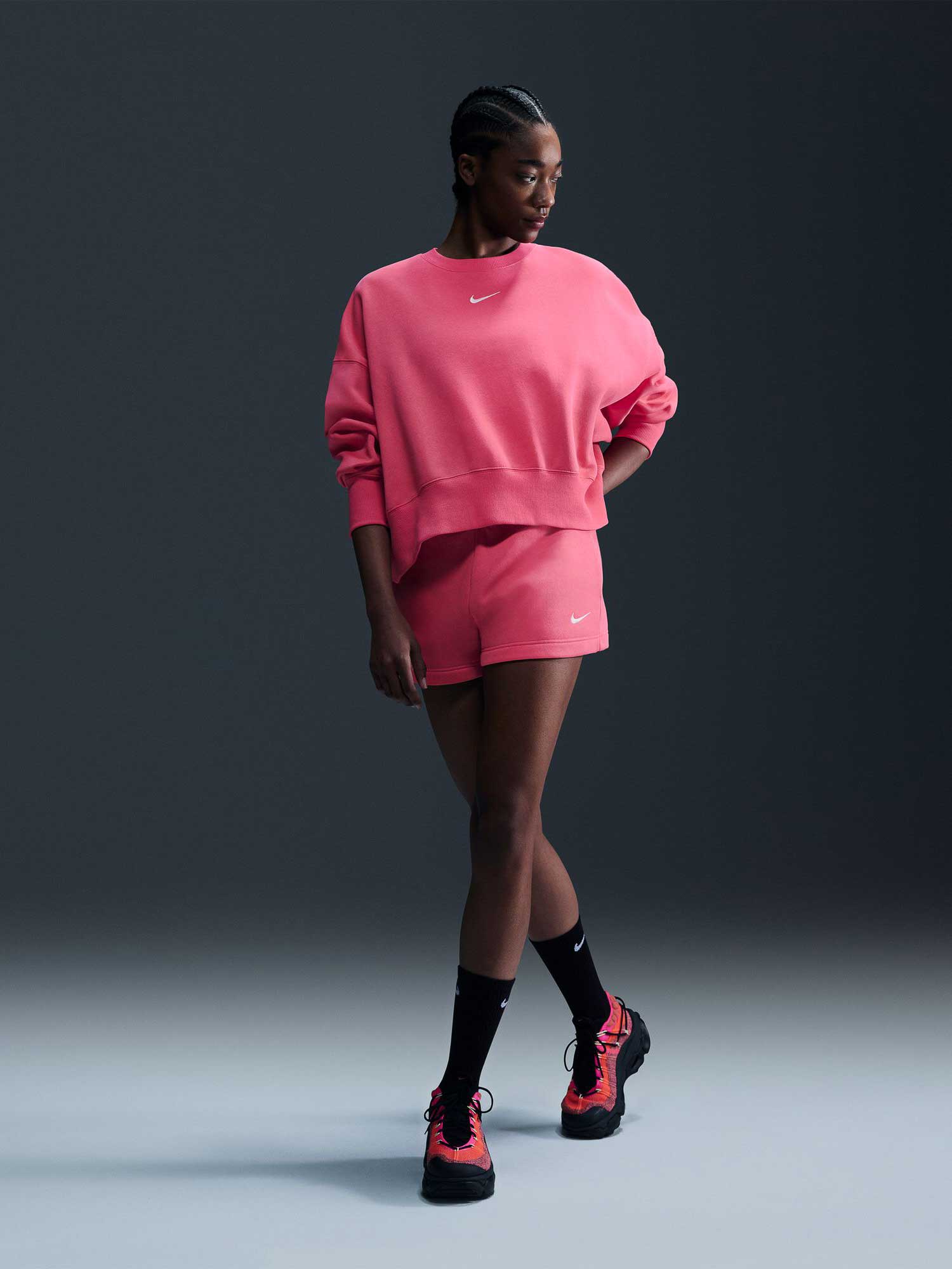 Bluza W Nsw Phnx Flc Oos Crew