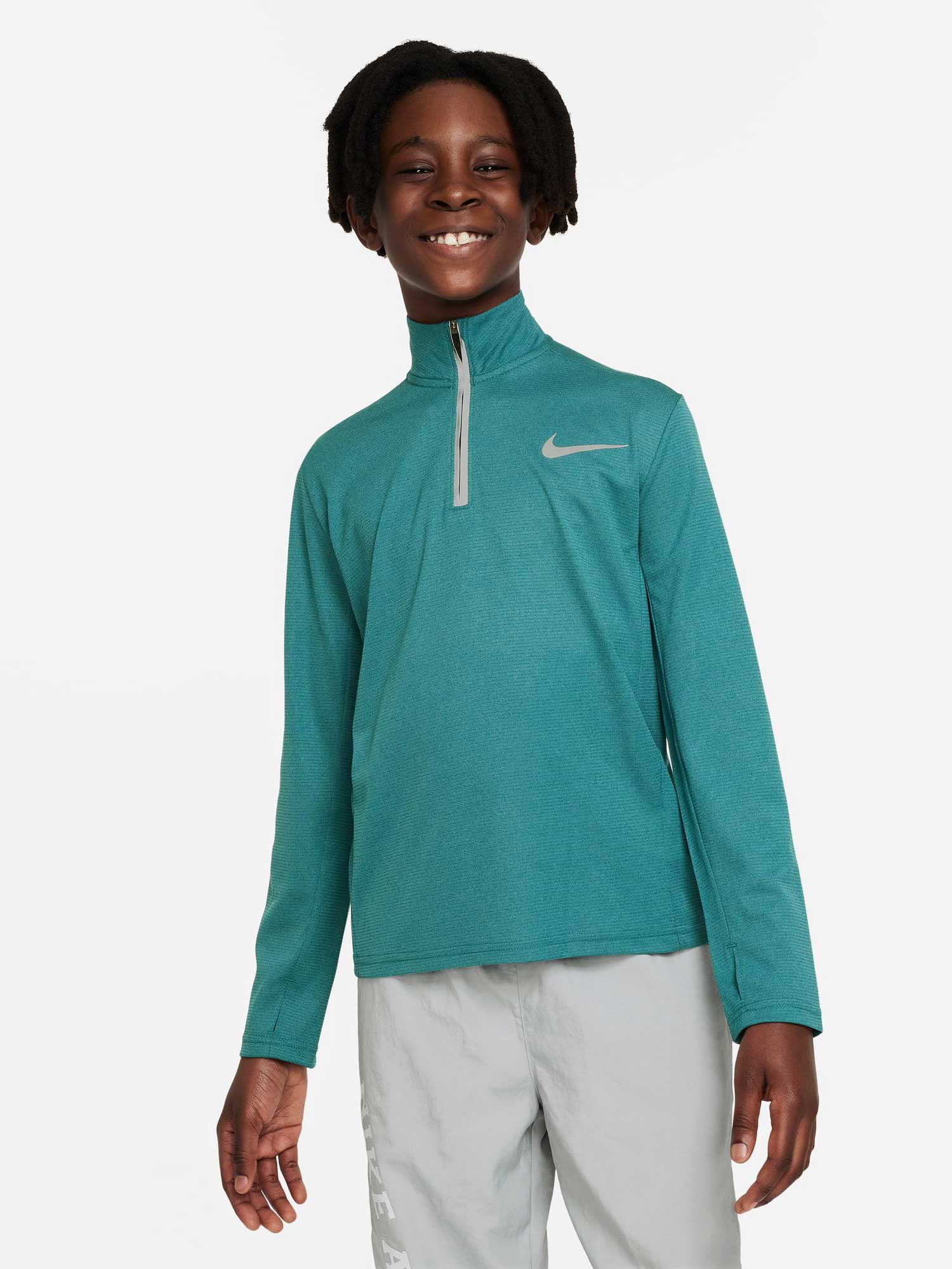 Bluza B Nk Df Poly+ 1/4 Zip