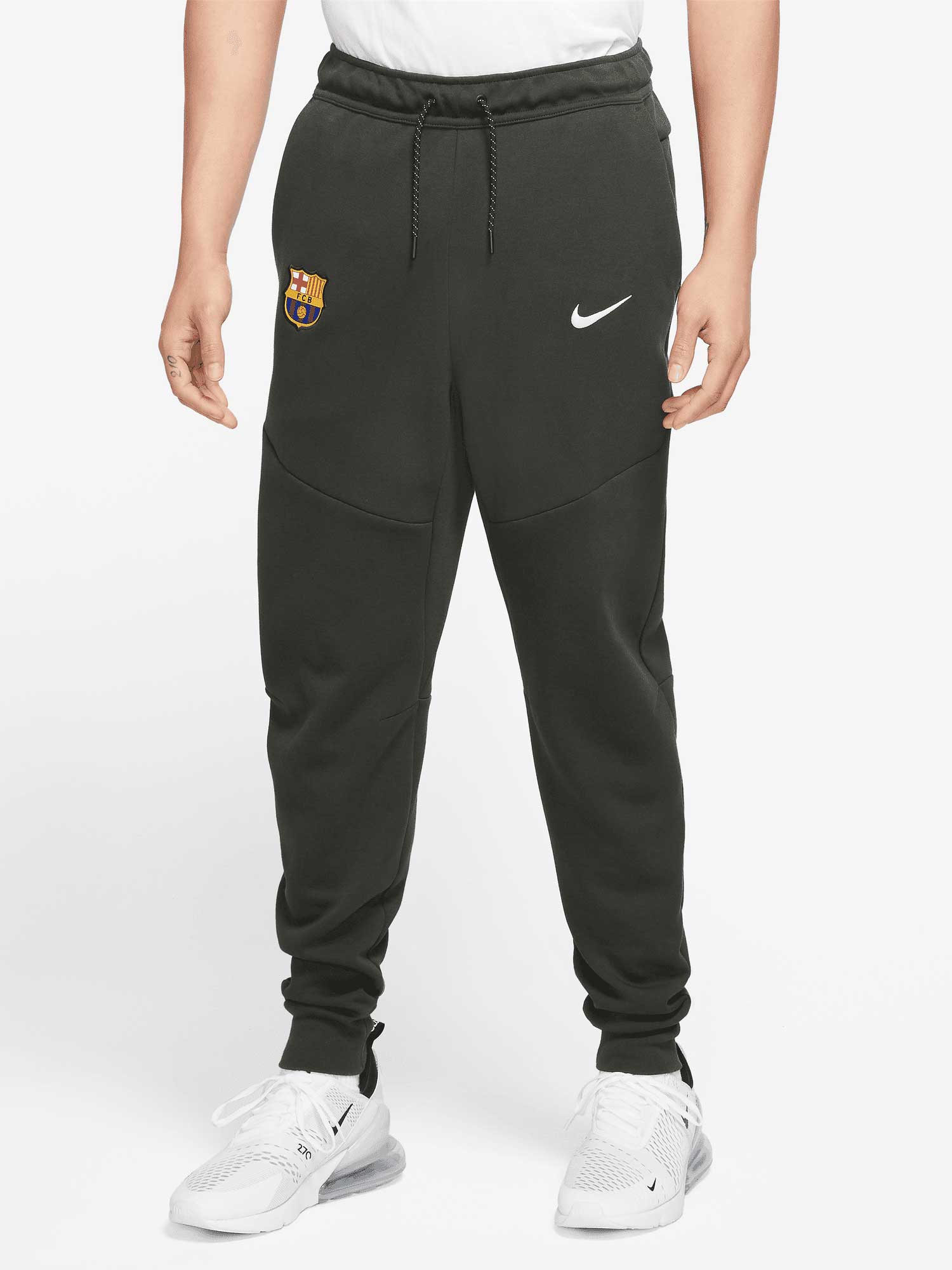 Pantaloni sport Fcb M Nsw Tch Flc Jggr