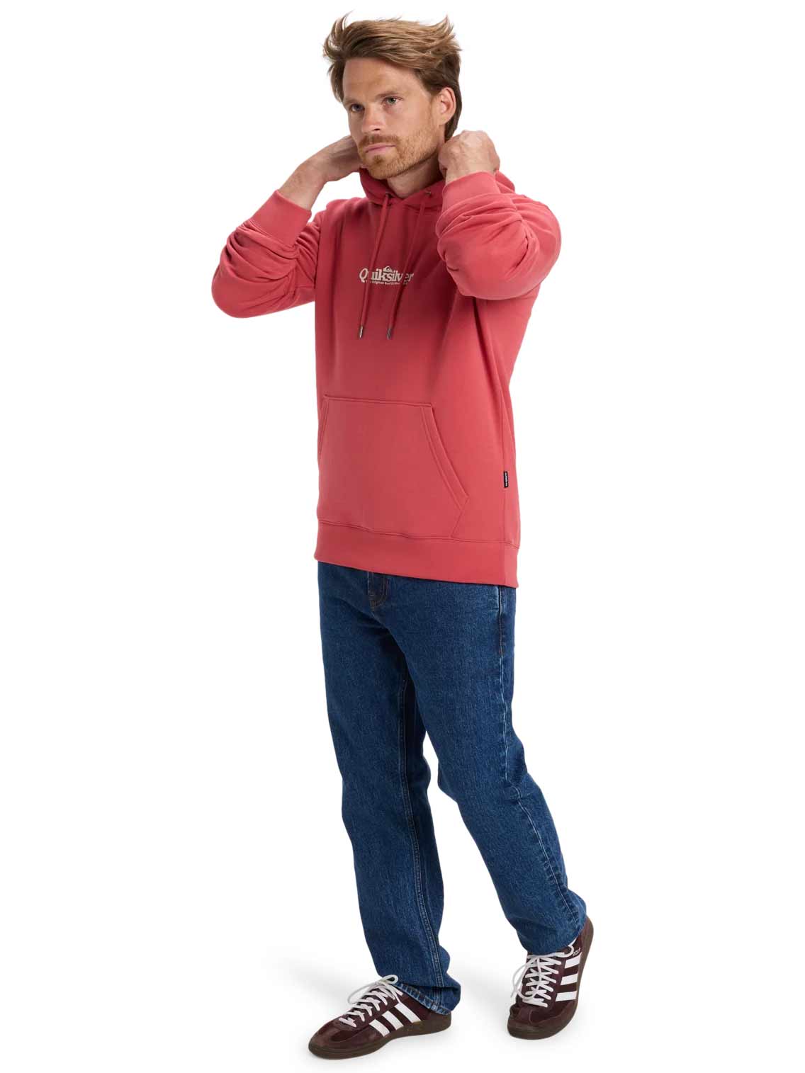 QUIKSILVER Суитшърт SCREEN FLEECE FINELINE HOODIE